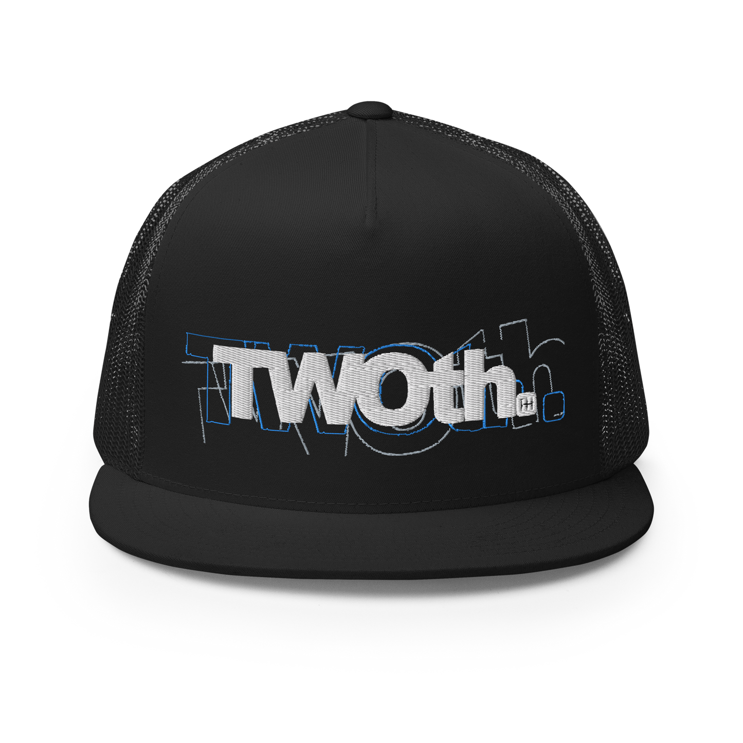 TrackLimits BLU | Flat Trucker Hat