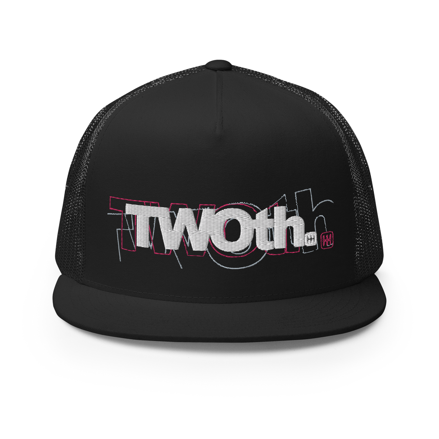 TrackLimits PNK | Flat Trucker Hat