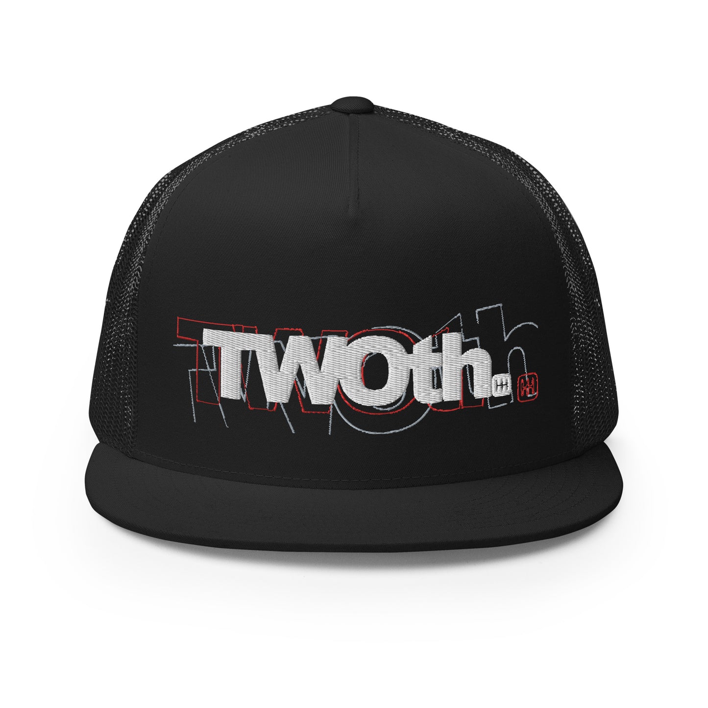 TrackLimits RED | Flat Trucker Hat