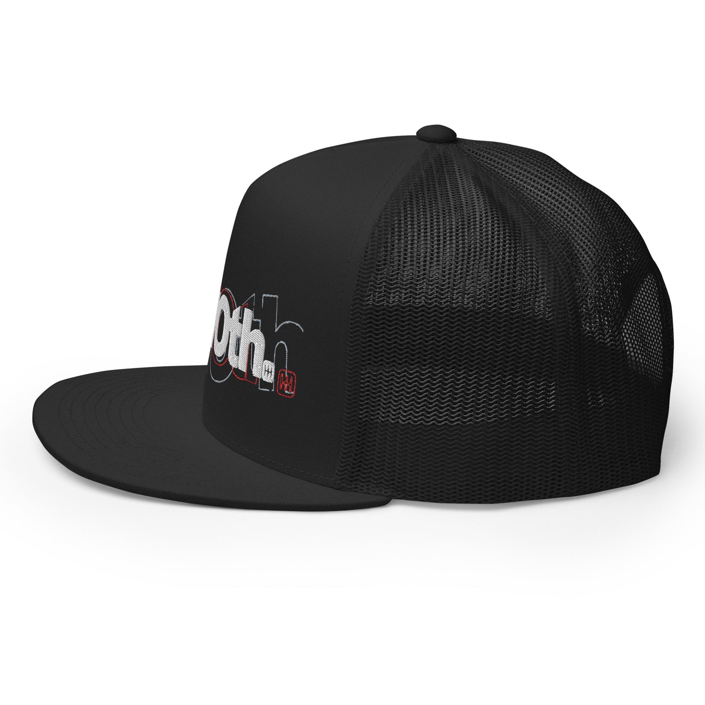 TrackLimits RED | Flat Trucker Hat