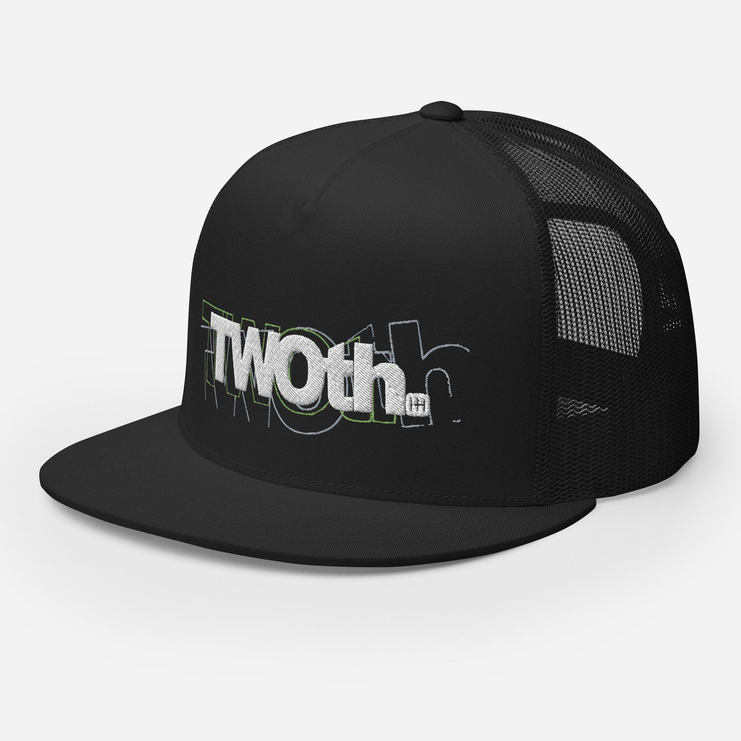 TrackLimits PNK | Flat Trucker Hat