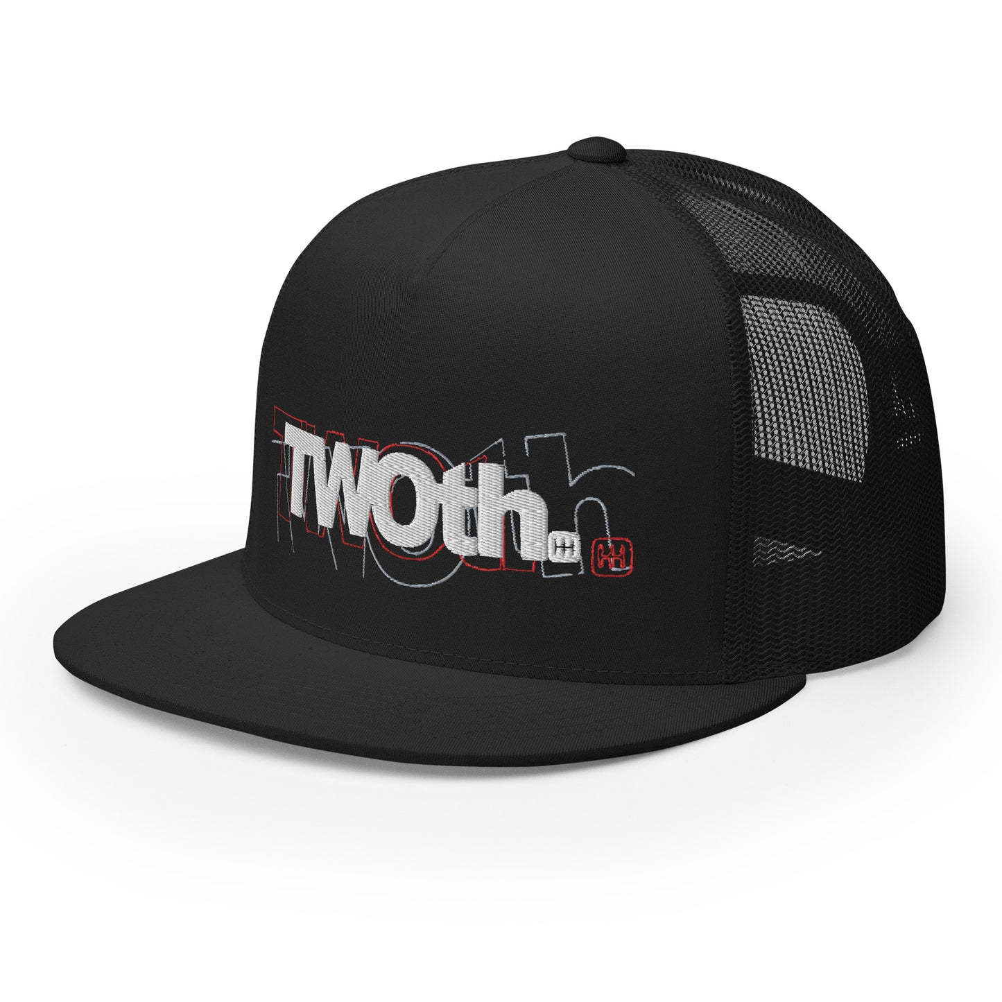 TrackLimits RED | Flat Trucker Hat