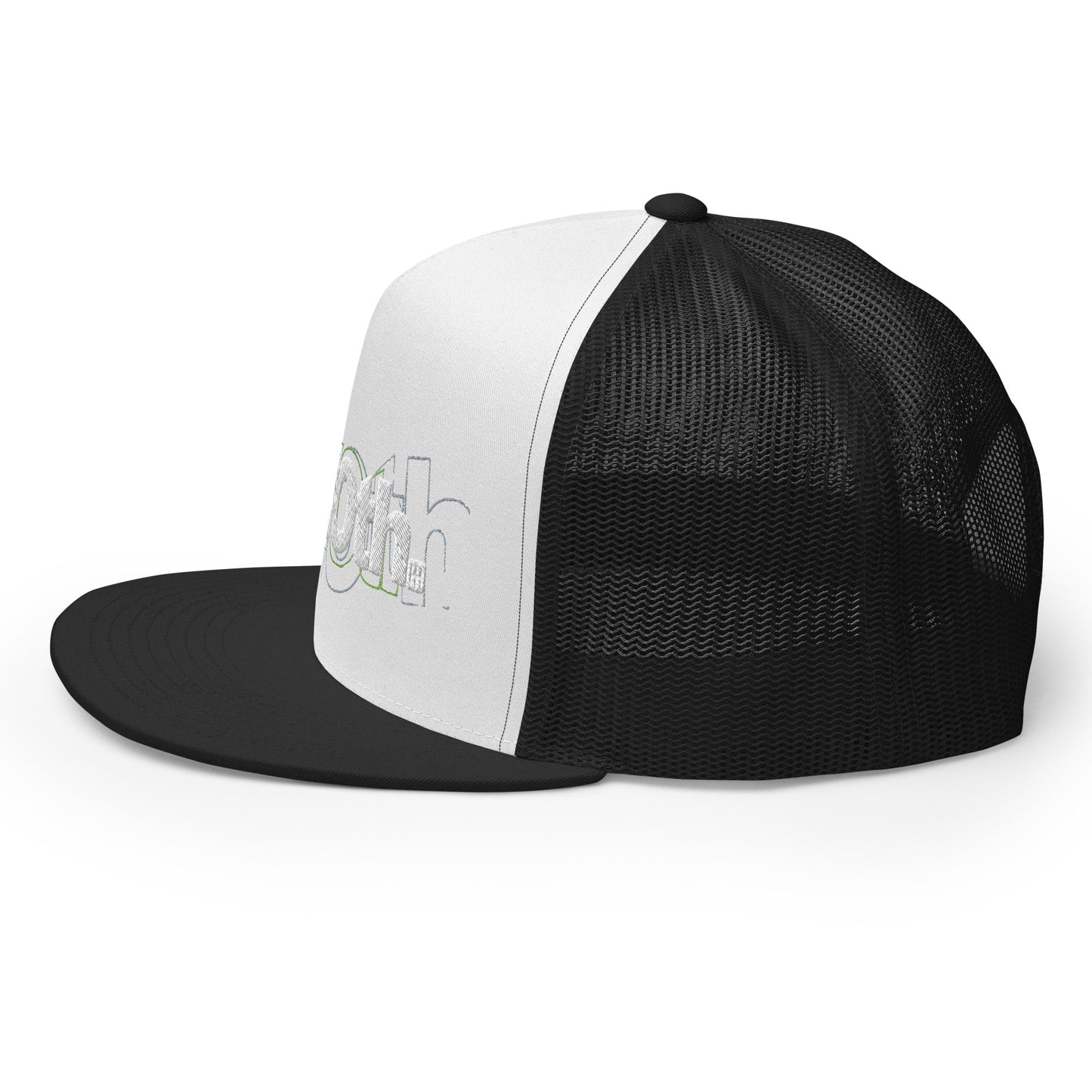 TrackLimits PNK | Flat Trucker Hat