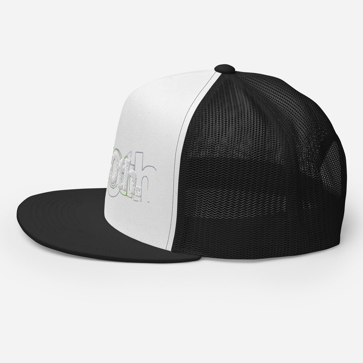 TrackLimits PNK | Flat Trucker Hat