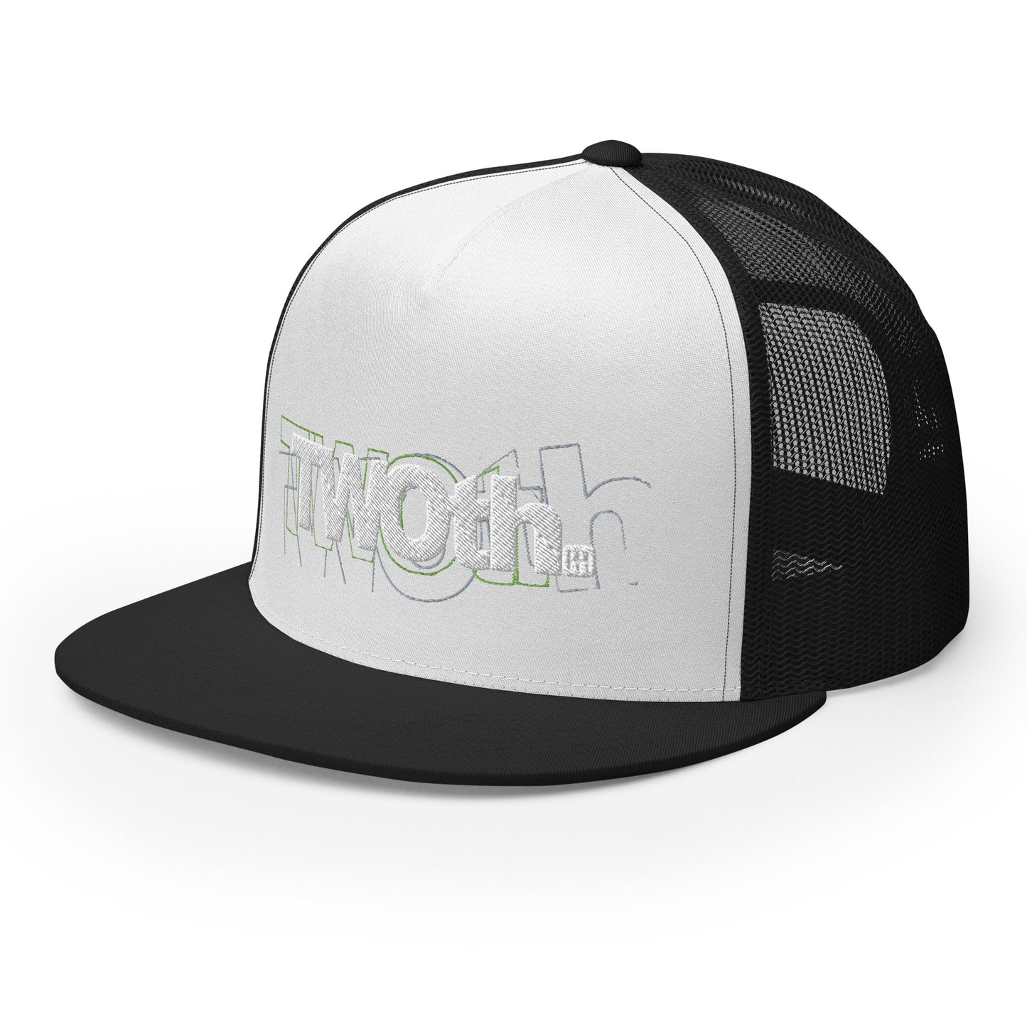 TrackLimits PNK | Flat Trucker Hat