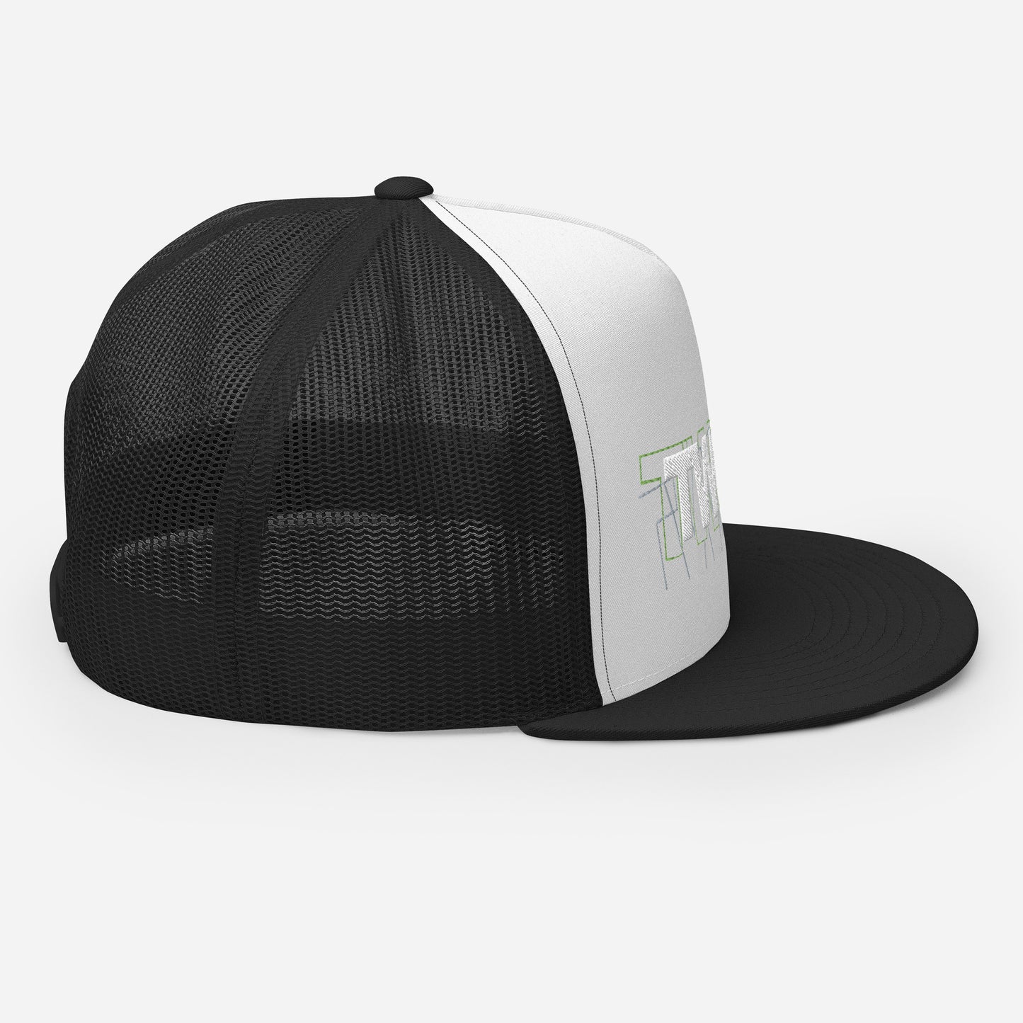 TrackLimits PNK | Flat Trucker Hat