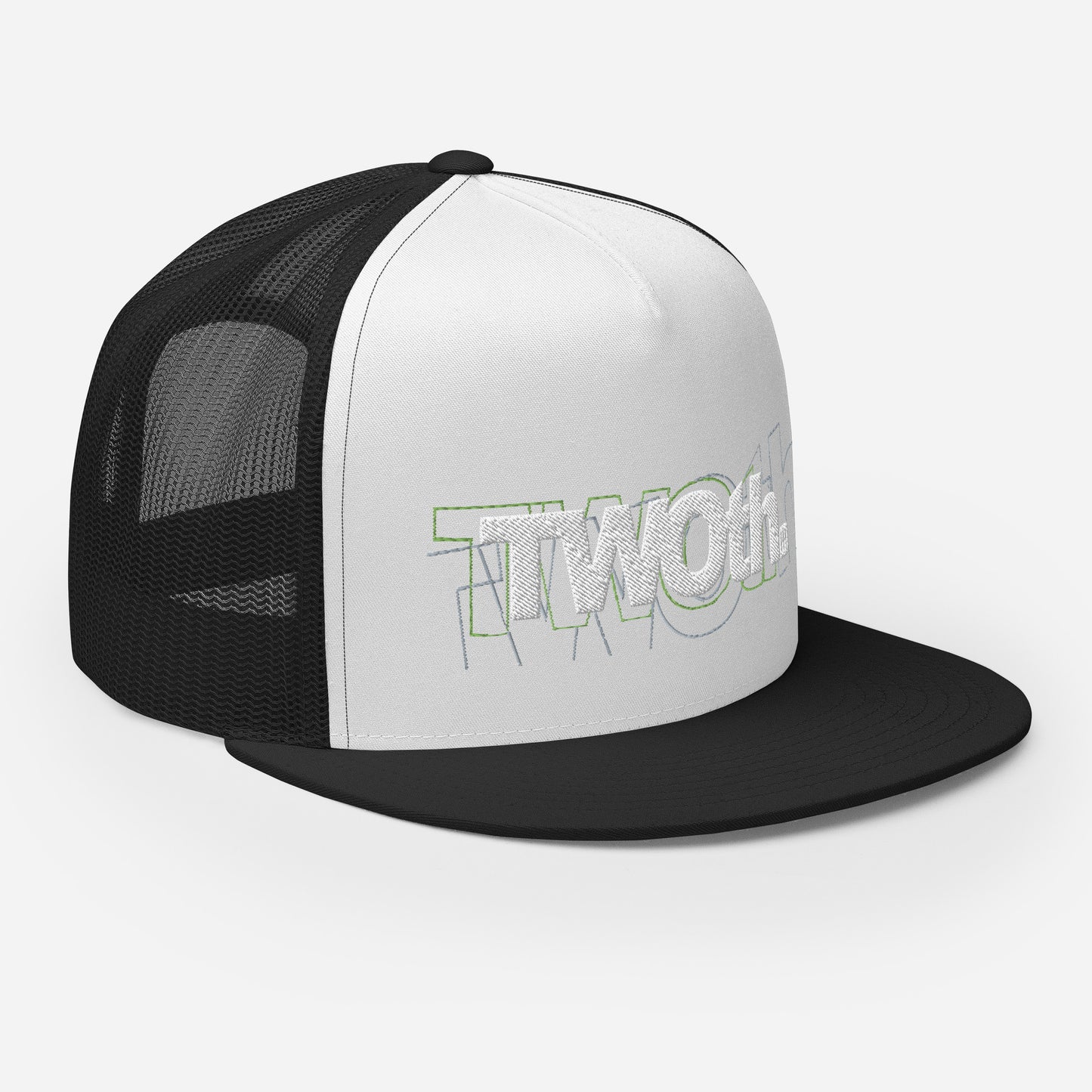 TrackLimits PNK | Flat Trucker Hat