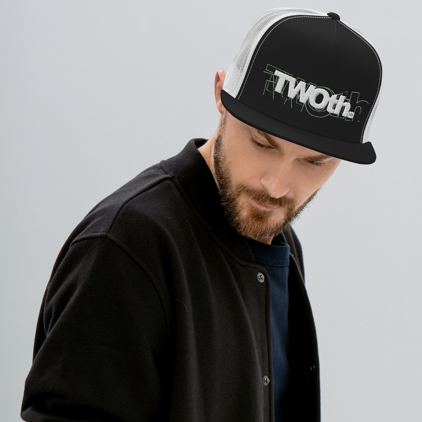 TrackLimits PNK | Flat Trucker Hat