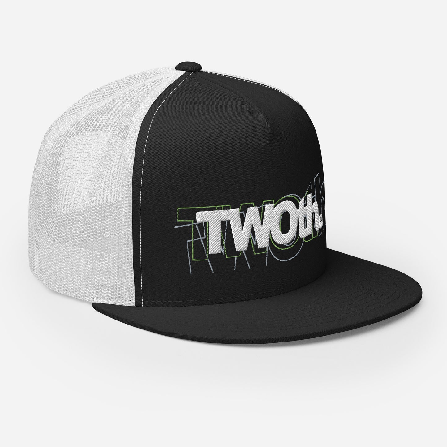 TrackLimits PNK | Flat Trucker Hat