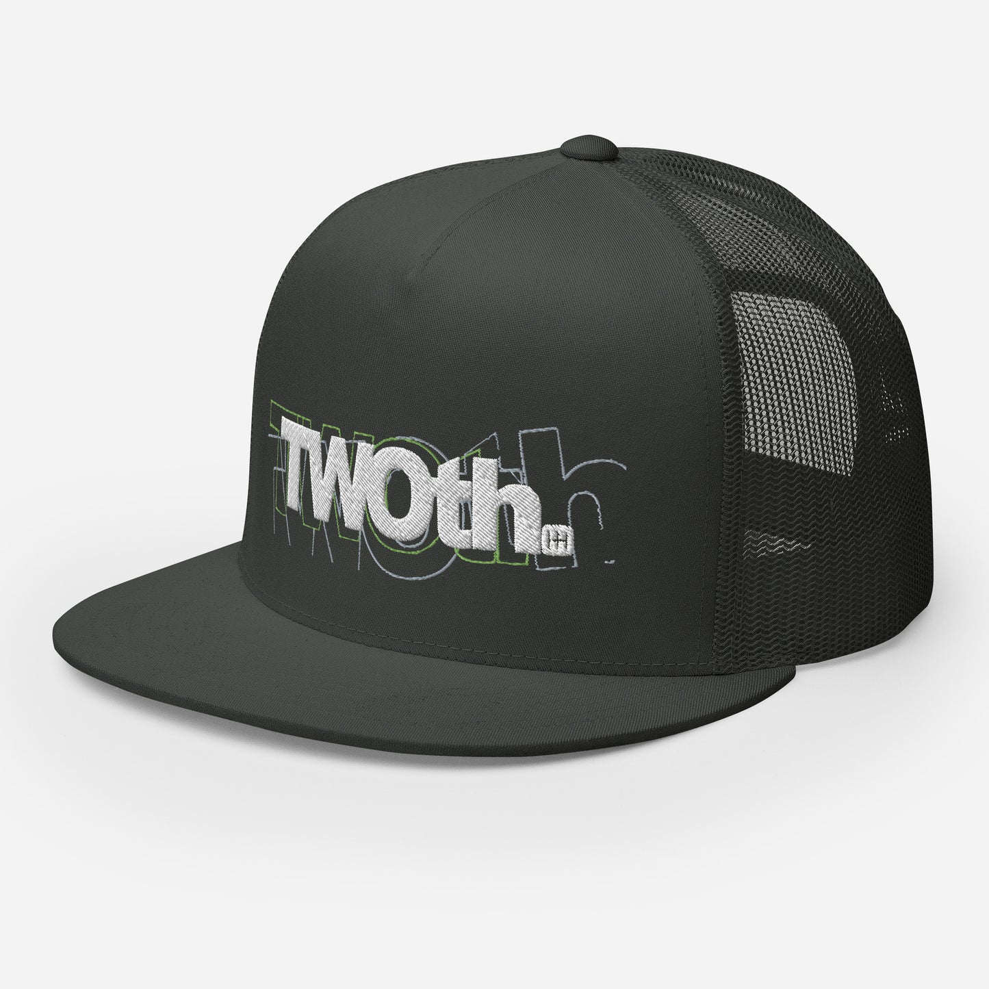 TrackLimits PNK | Flat Trucker Hat