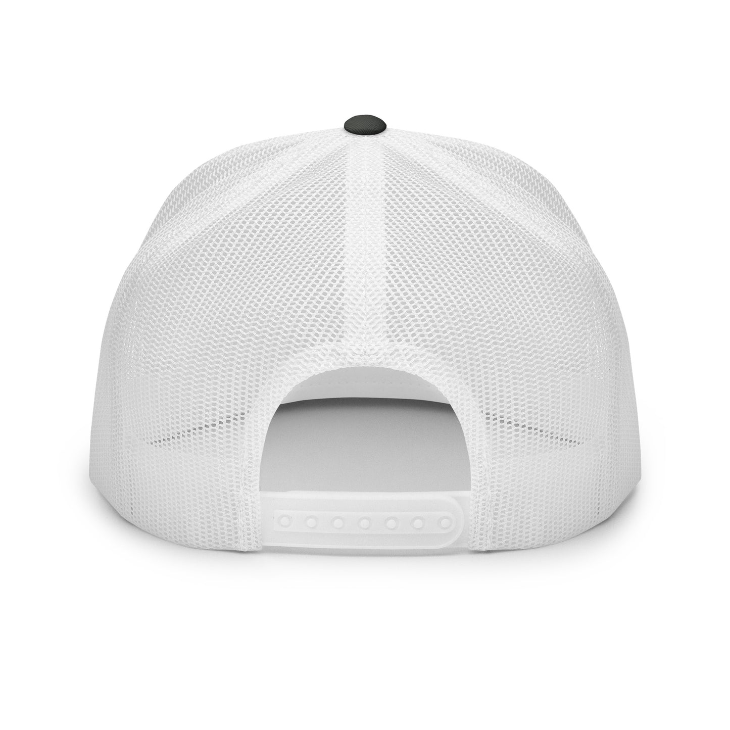 OnTheLine WHT | Flat Trucker Cap