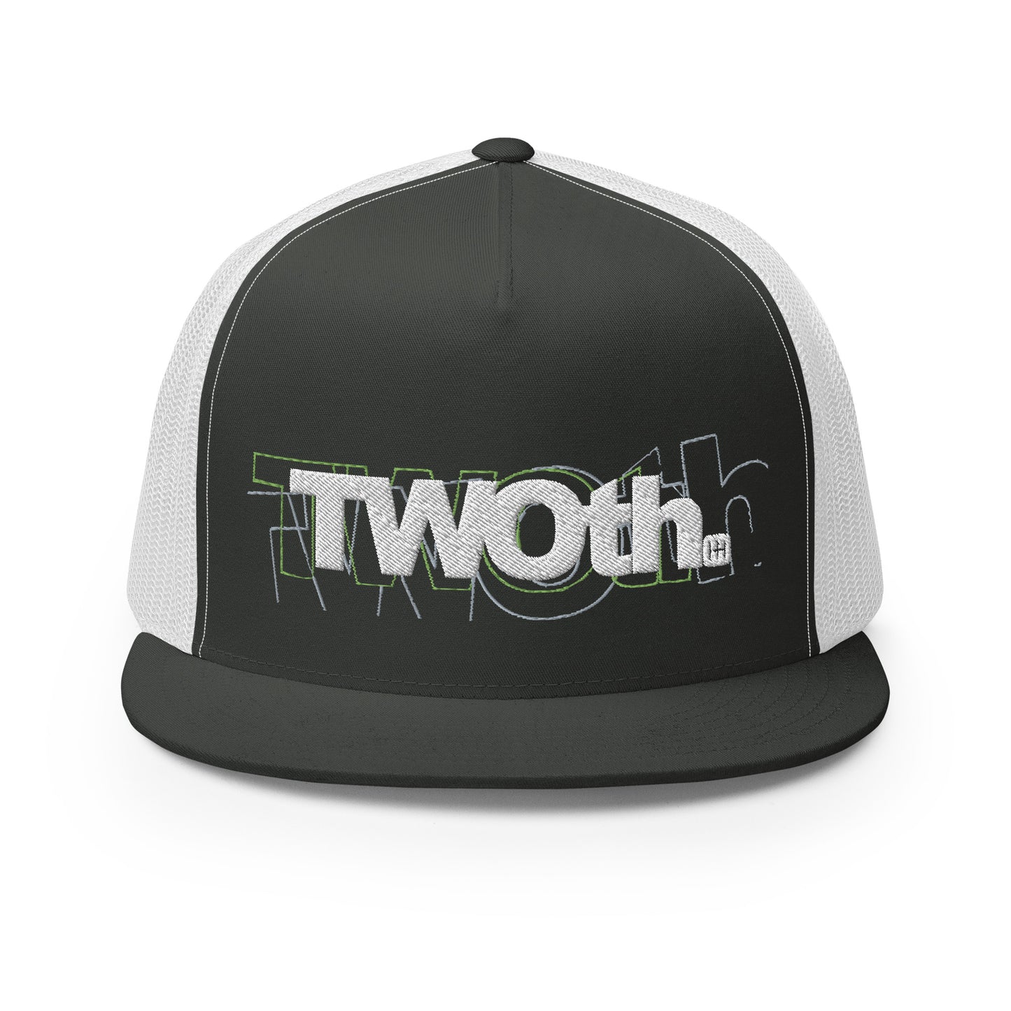 TrackLimits PNK | Flat Trucker Hat