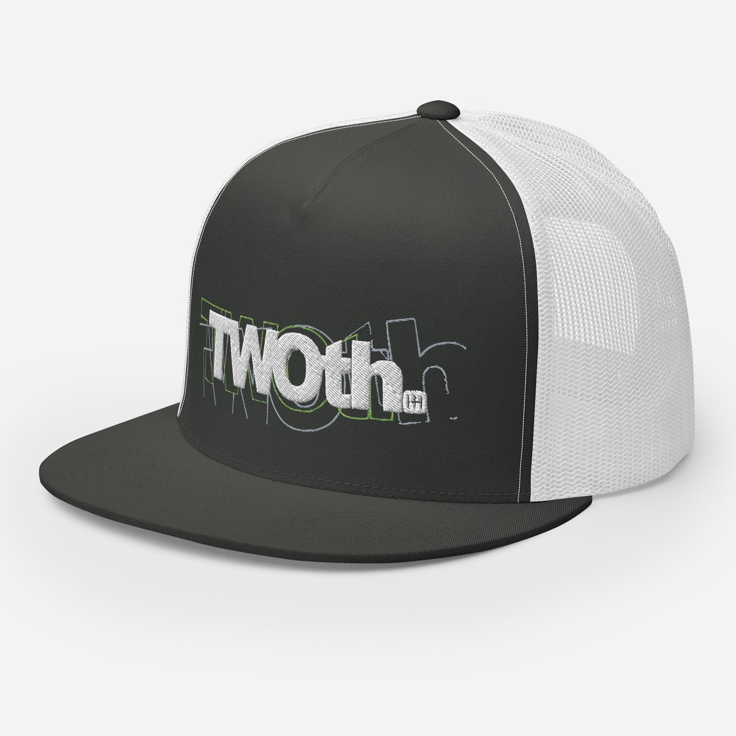 TrackLimits PNK | Flat Trucker Hat