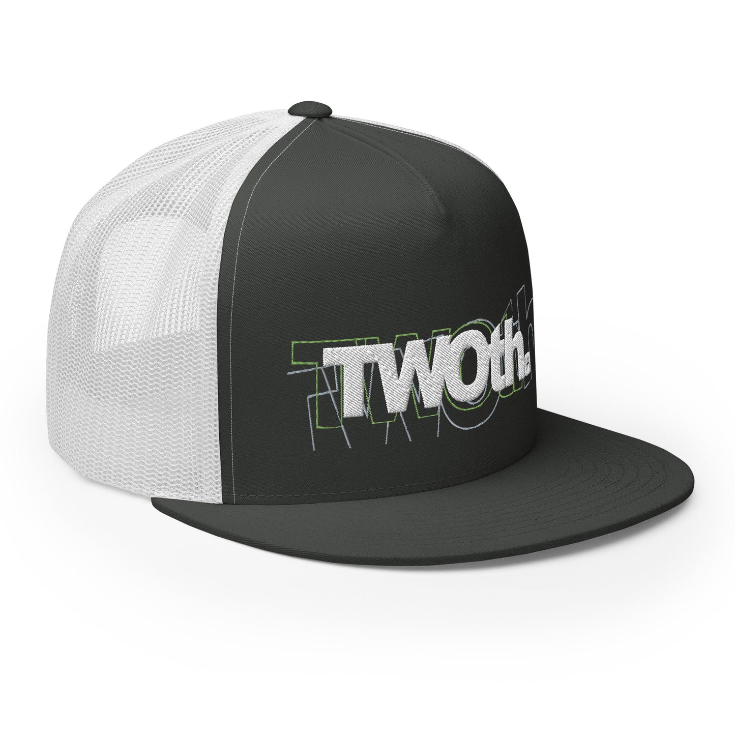 TrackLimits PNK | Flat Trucker Hat