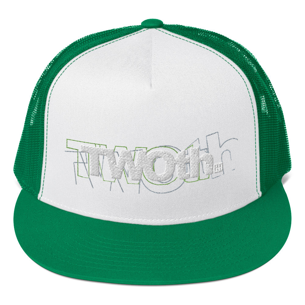 TrackLimits PNK | Flat Trucker Hat