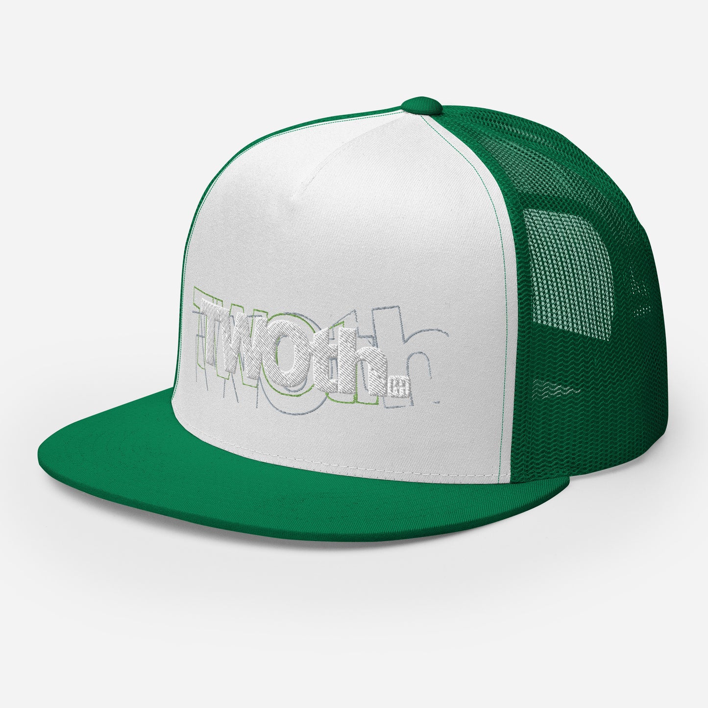 TrackLimits PNK | Flat Trucker Hat