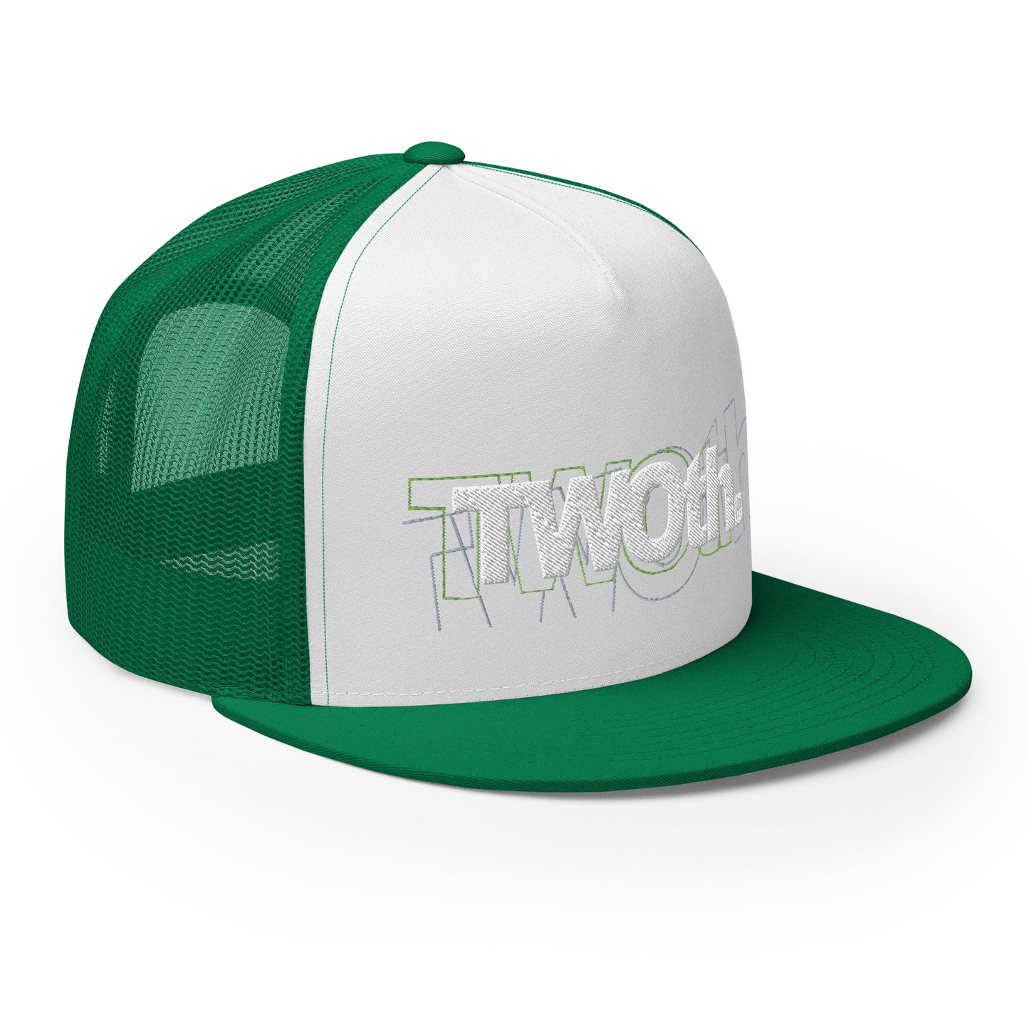 TrackLimits PNK | Flat Trucker Hat