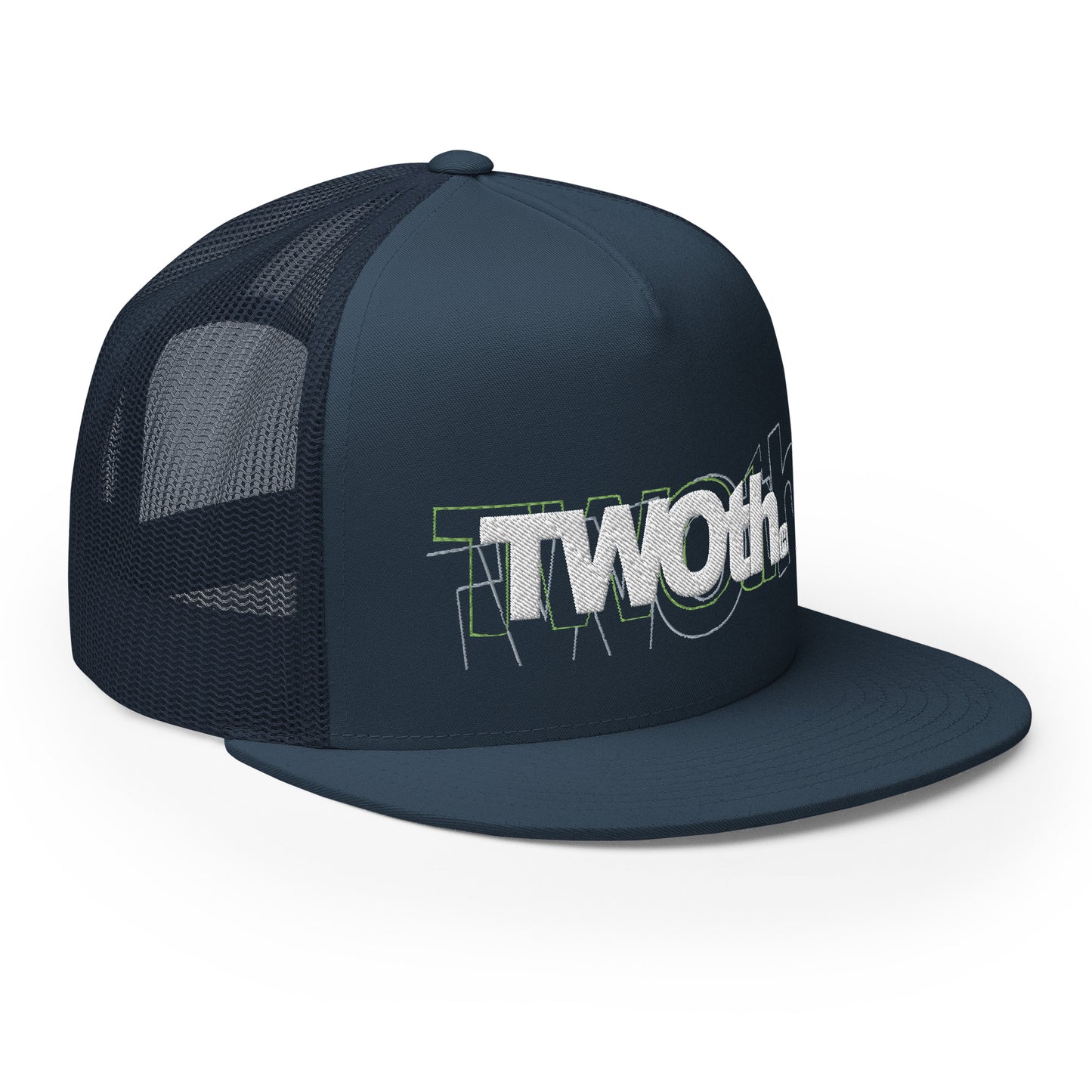 TrackLimits PNK | Flat Trucker Hat