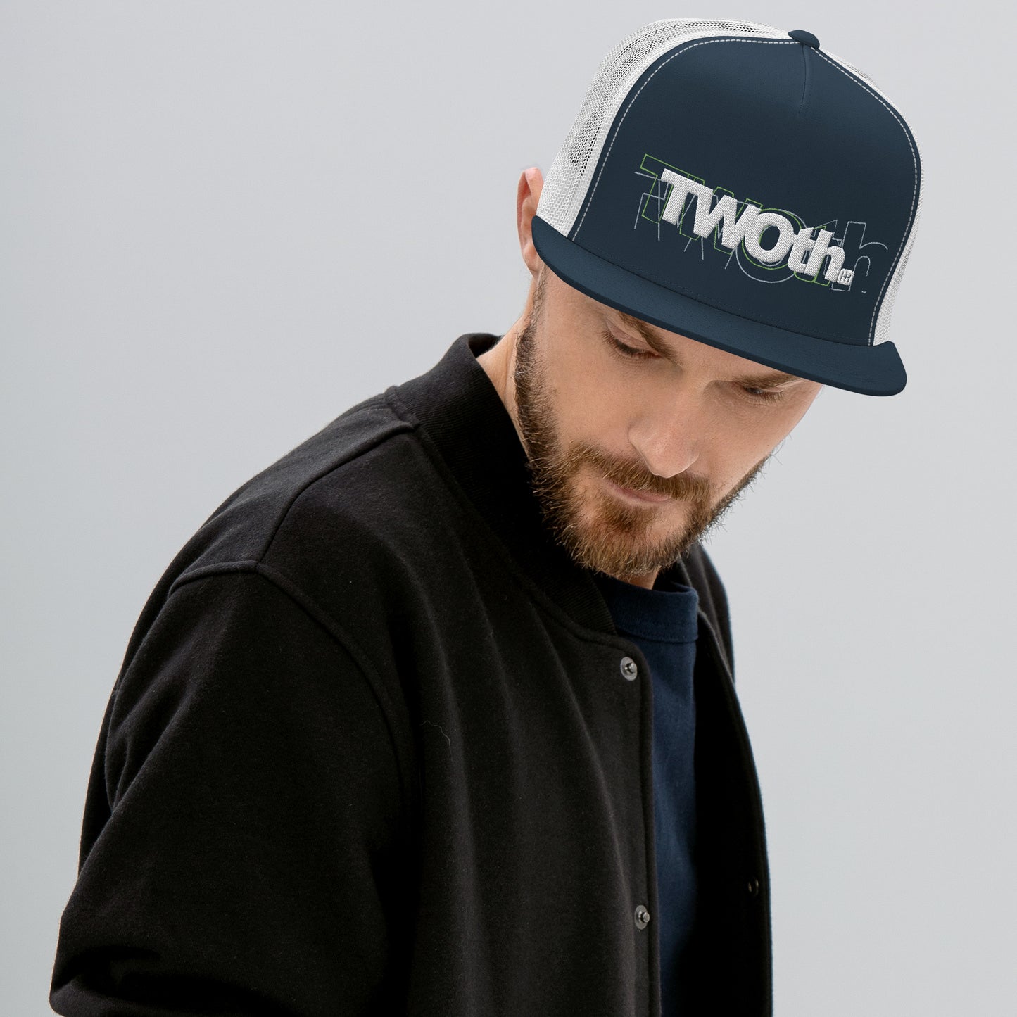 TrackLimits PNK | Flat Trucker Hat