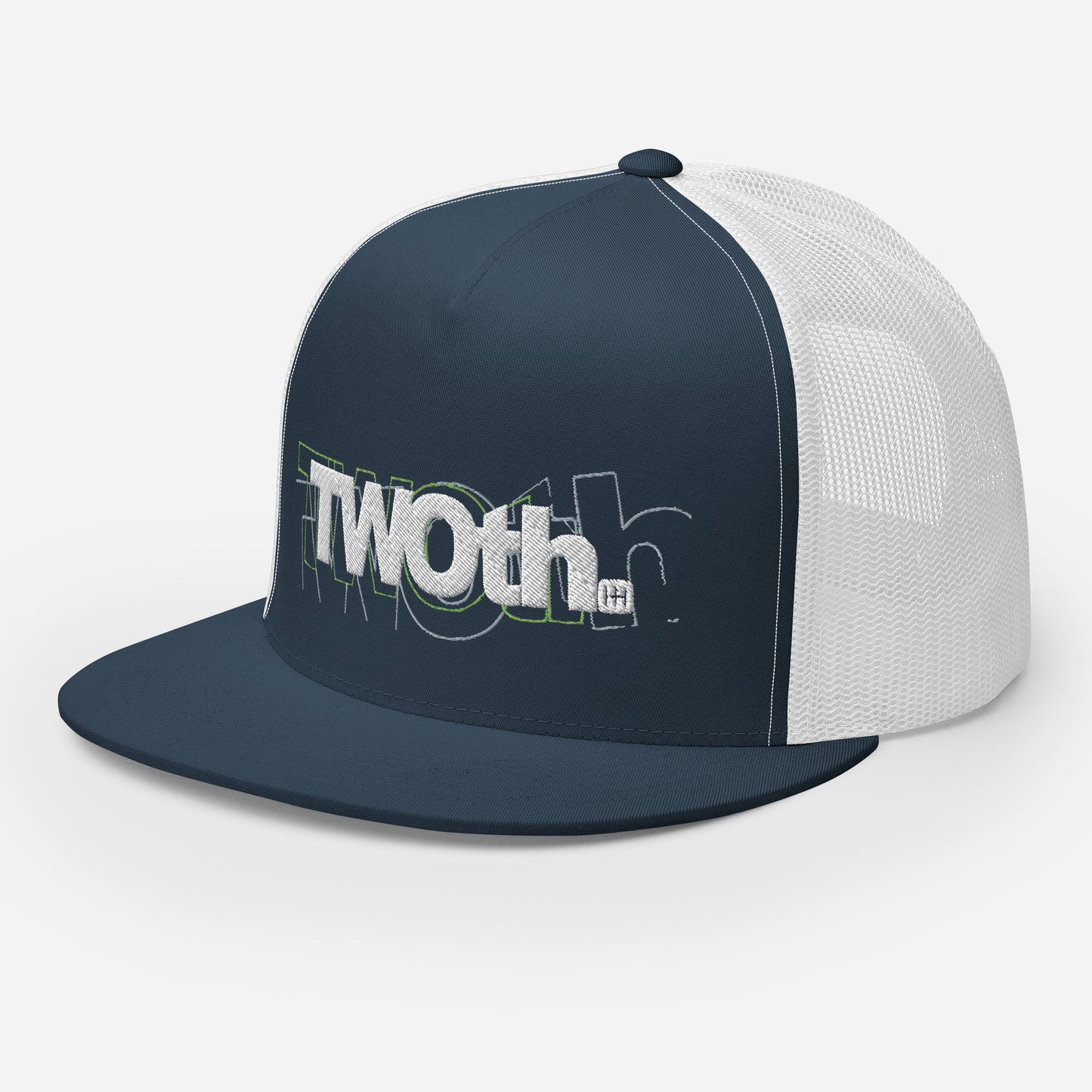 TrackLimits PNK | Flat Trucker Hat