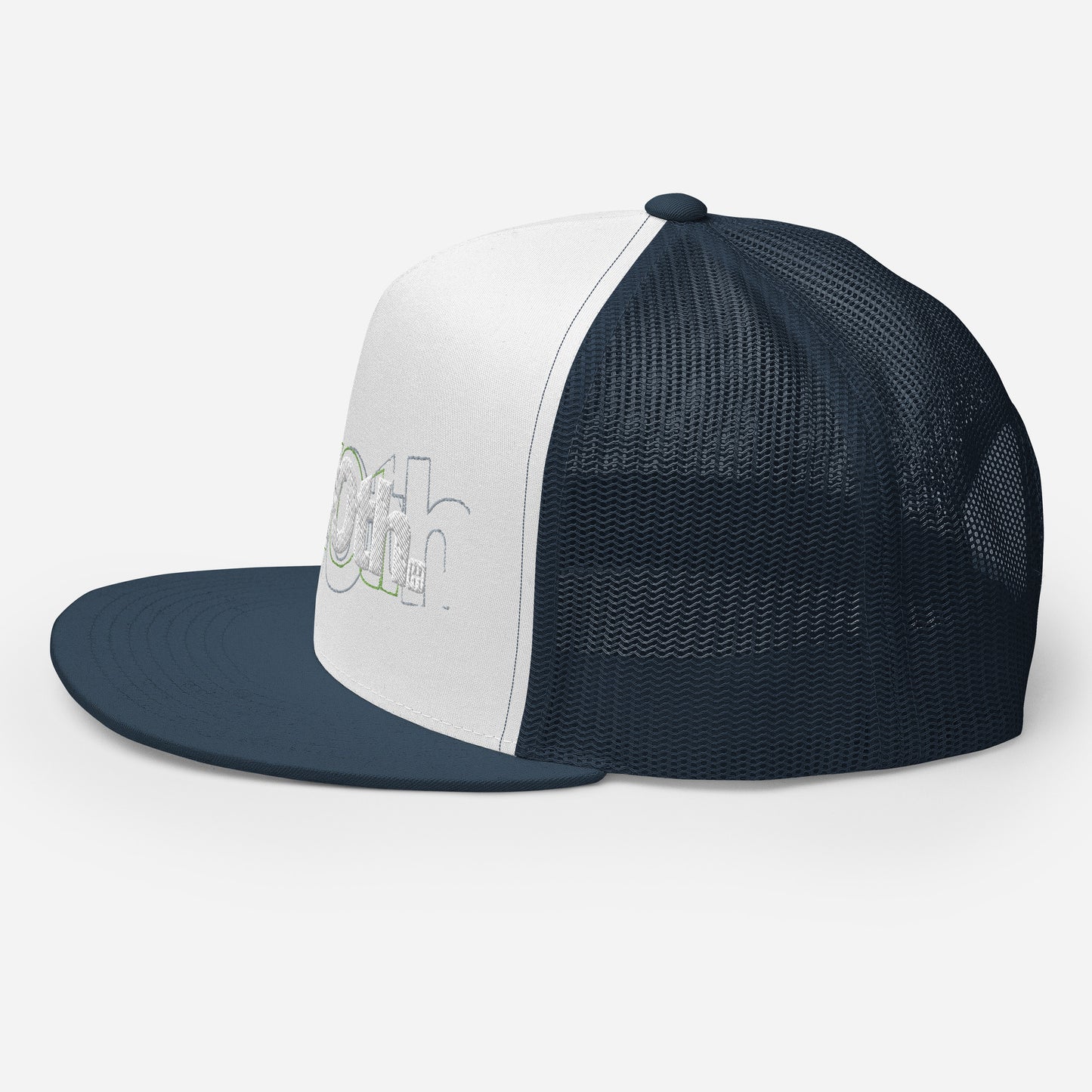TrackLimits PNK | Flat Trucker Hat