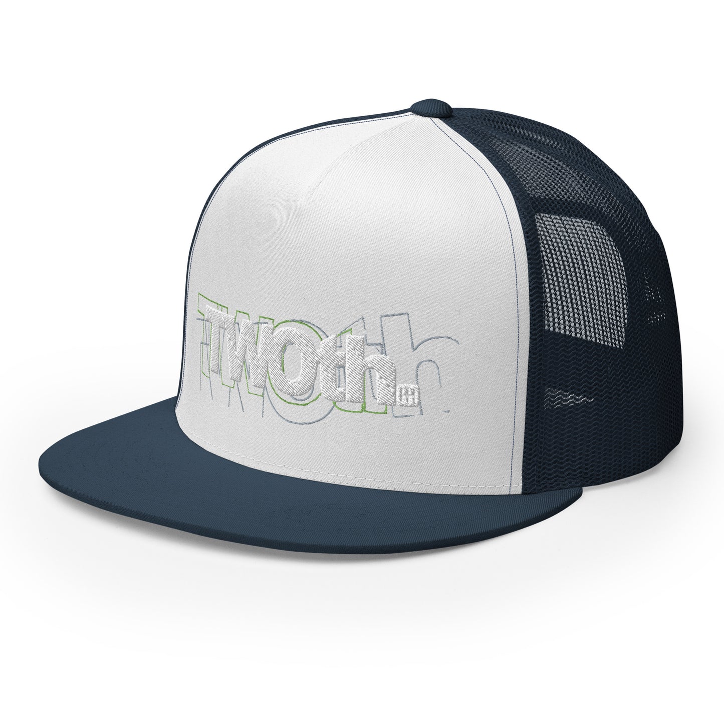 TrackLimits PNK | Flat Trucker Hat