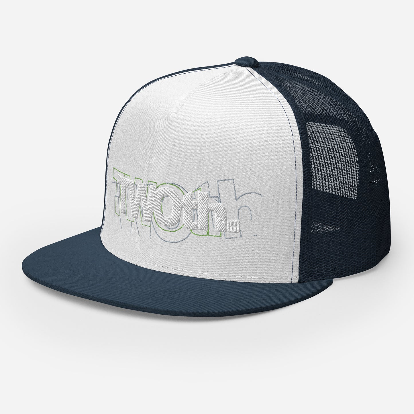 TrackLimits PNK | Flat Trucker Hat