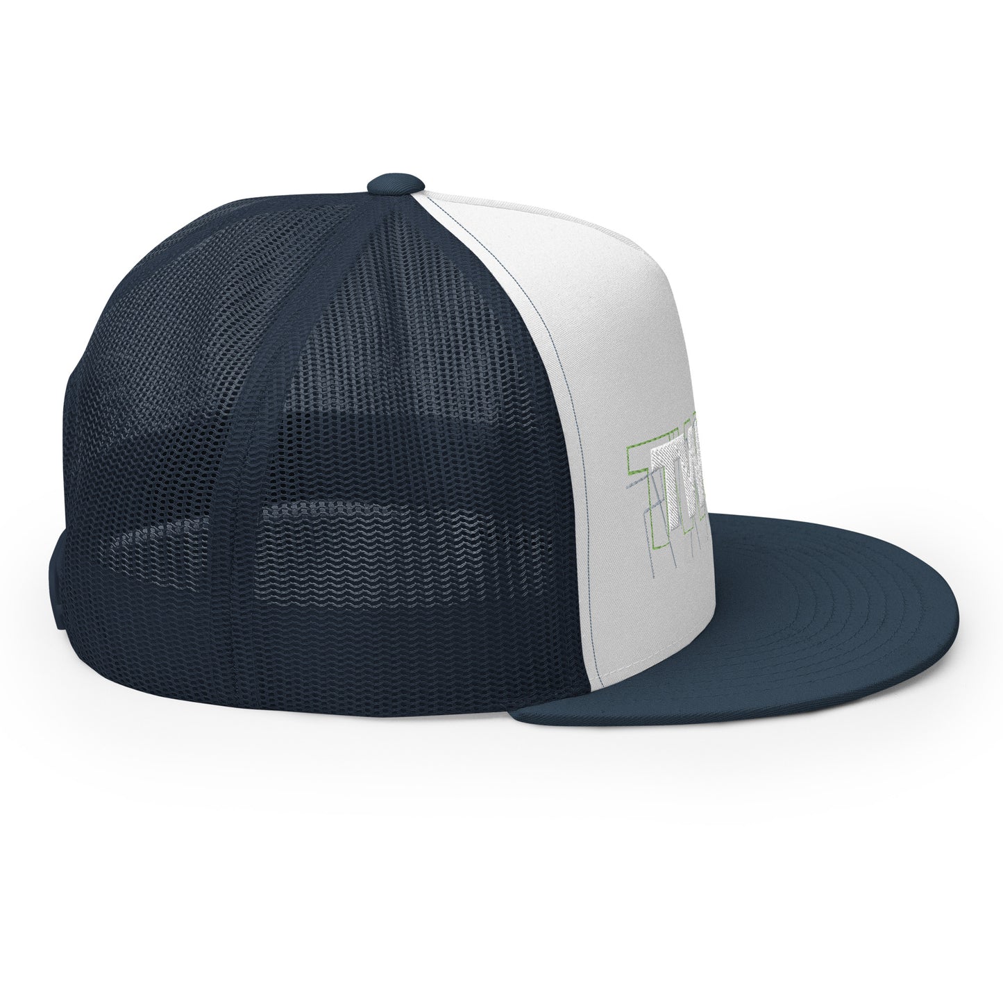 TrackLimits PNK | Flat Trucker Hat