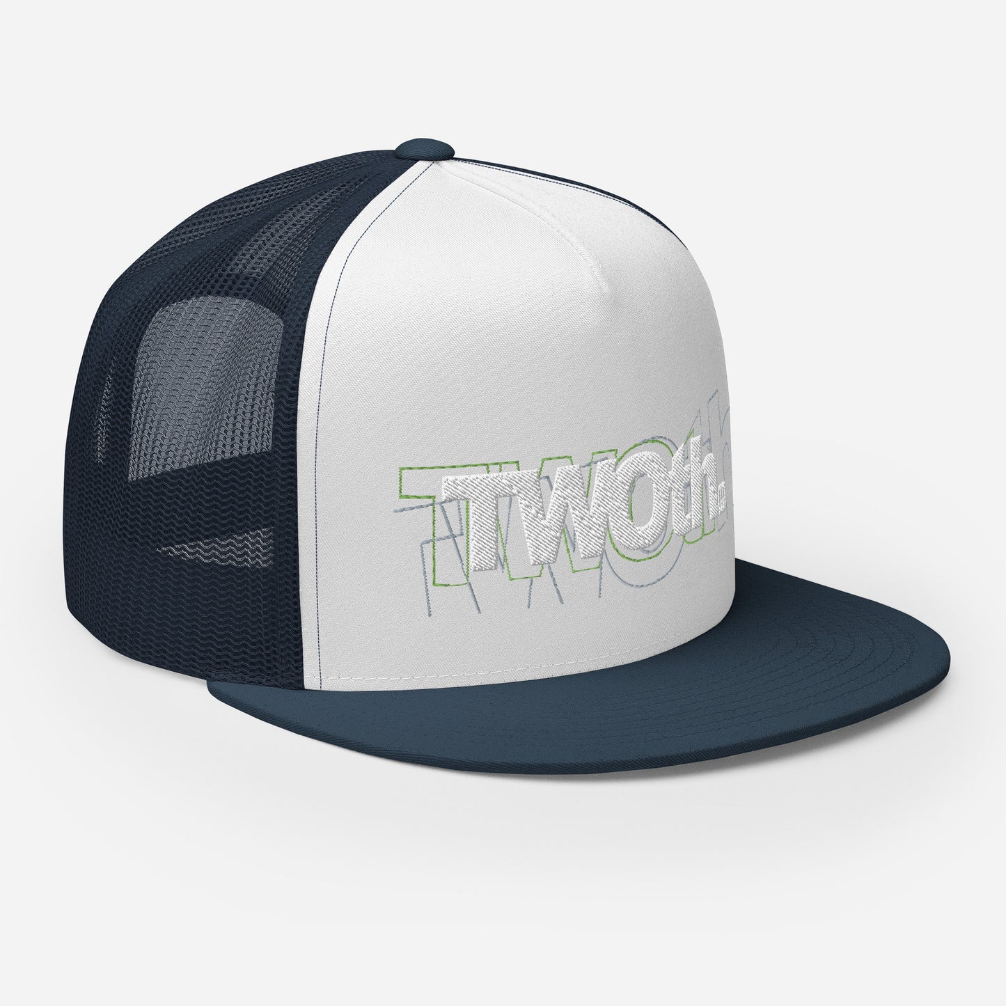 TrackLimits PNK | Flat Trucker Hat