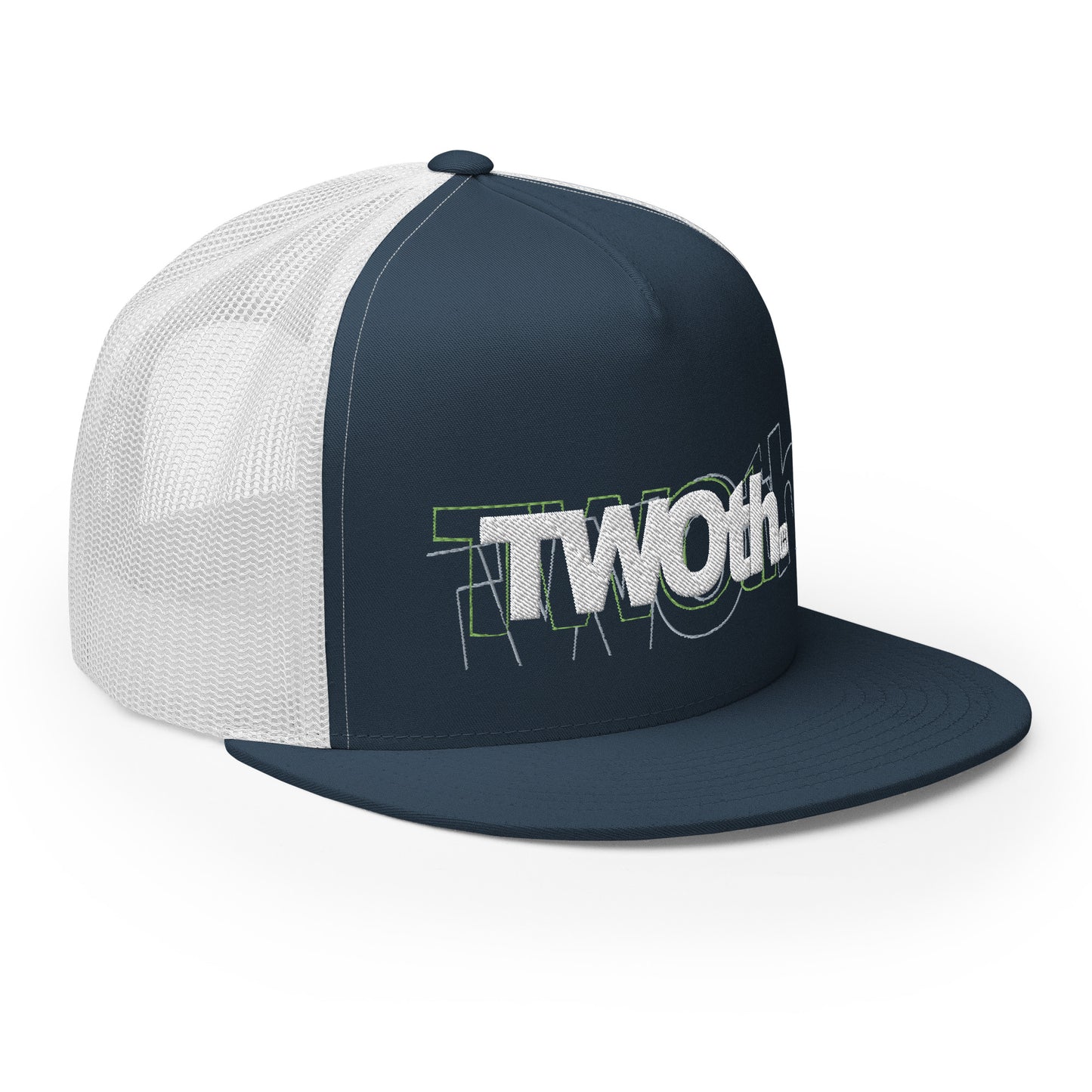 TrackLimits PNK | Flat Trucker Hat