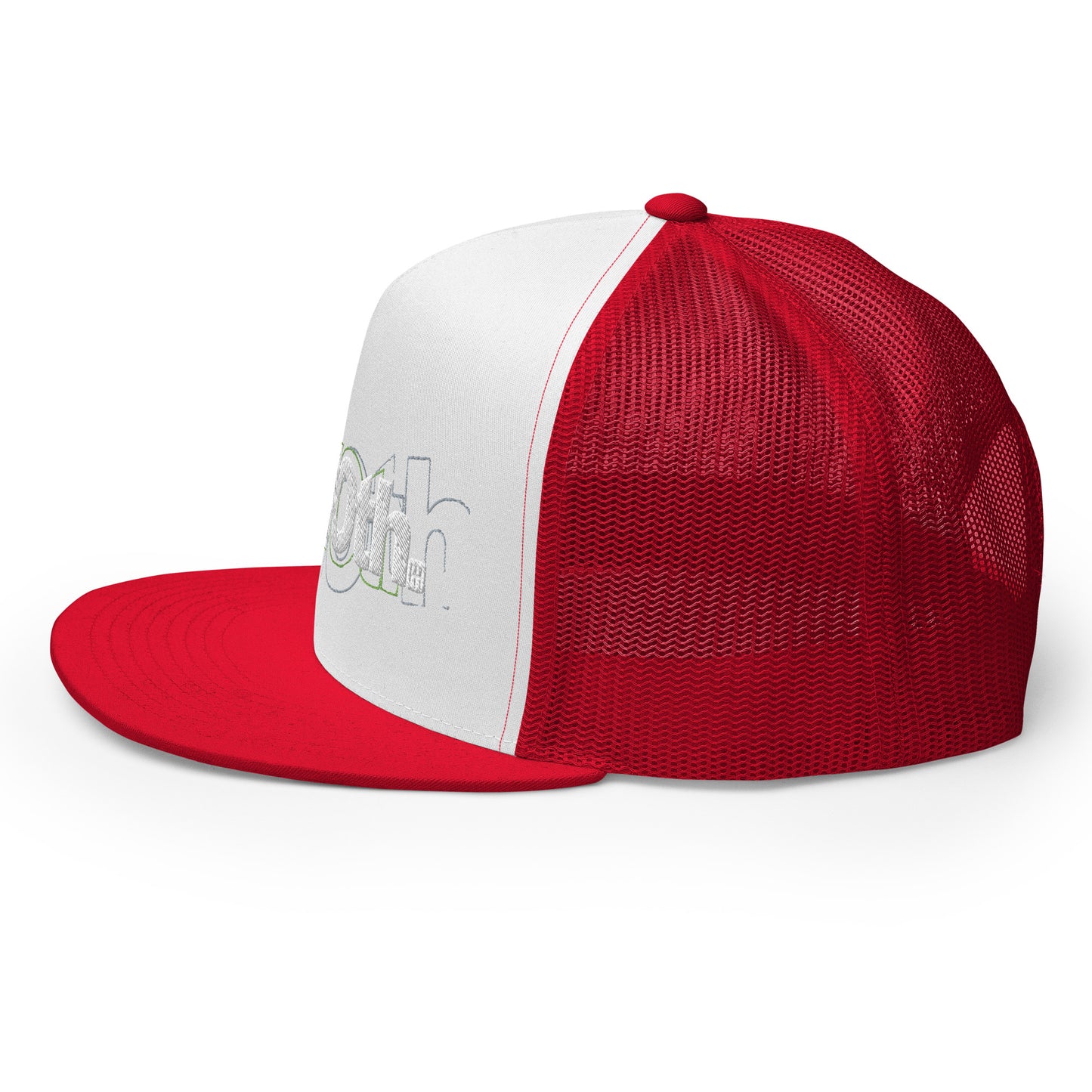 TrackLimits PNK | Flat Trucker Hat