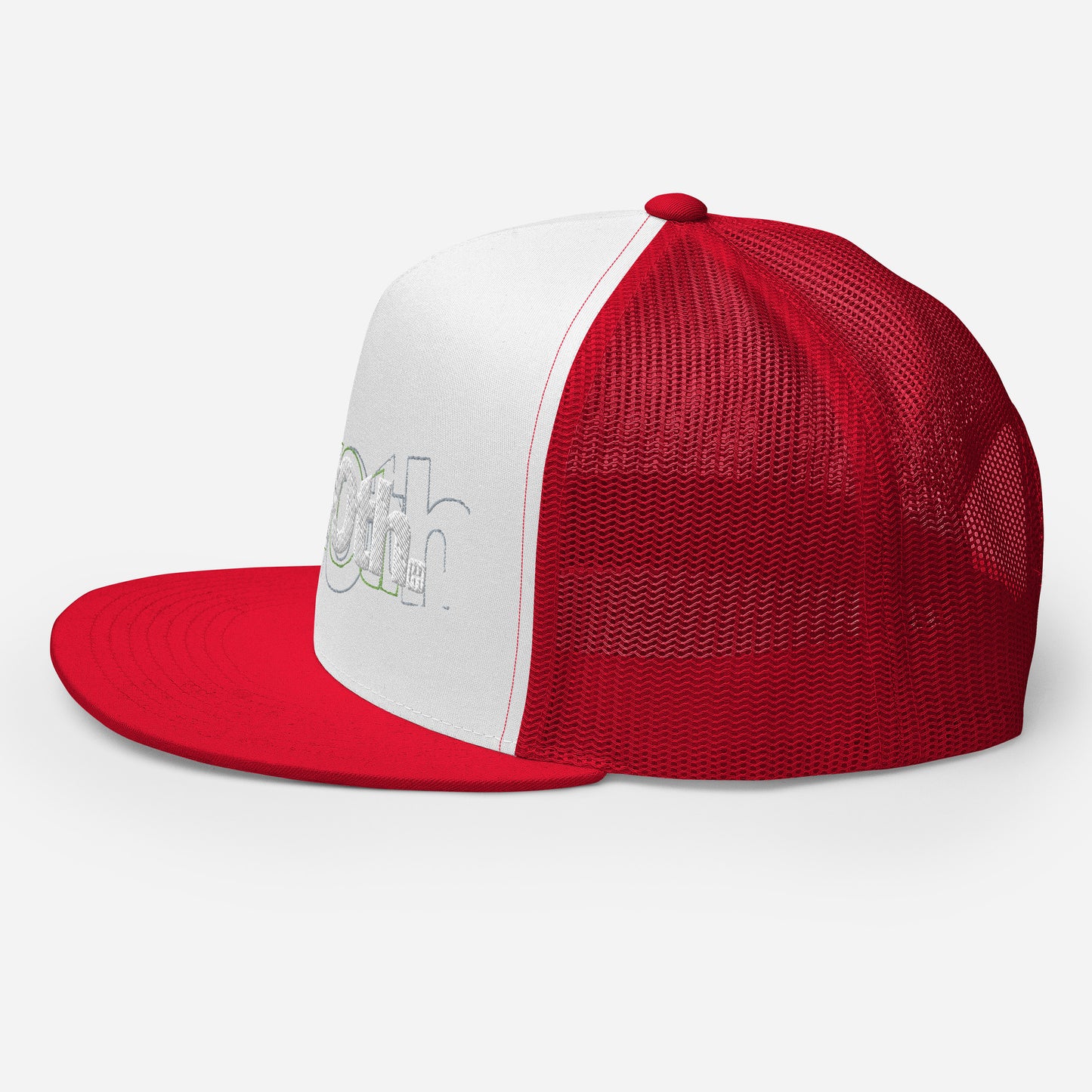 TrackLimits PNK | Flat Trucker Hat