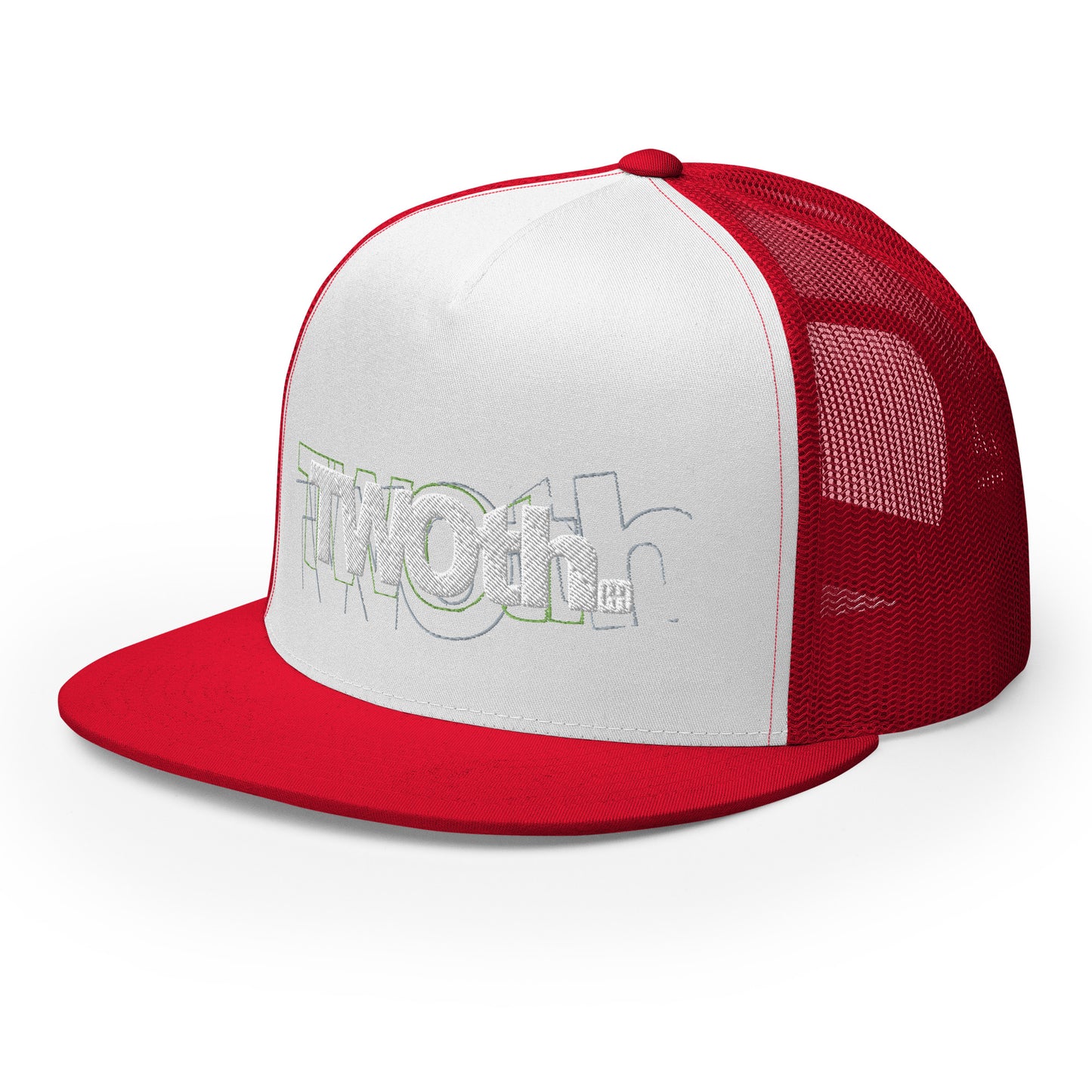 TrackLimits PNK | Flat Trucker Hat
