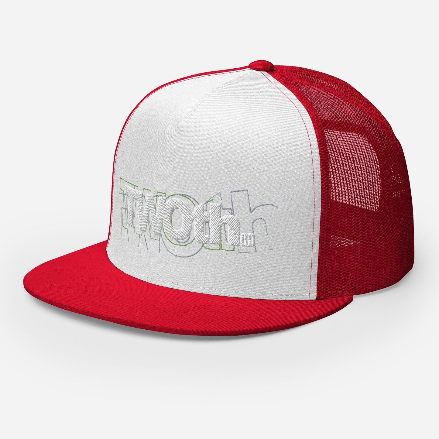 TrackLimits PNK | Flat Trucker Hat