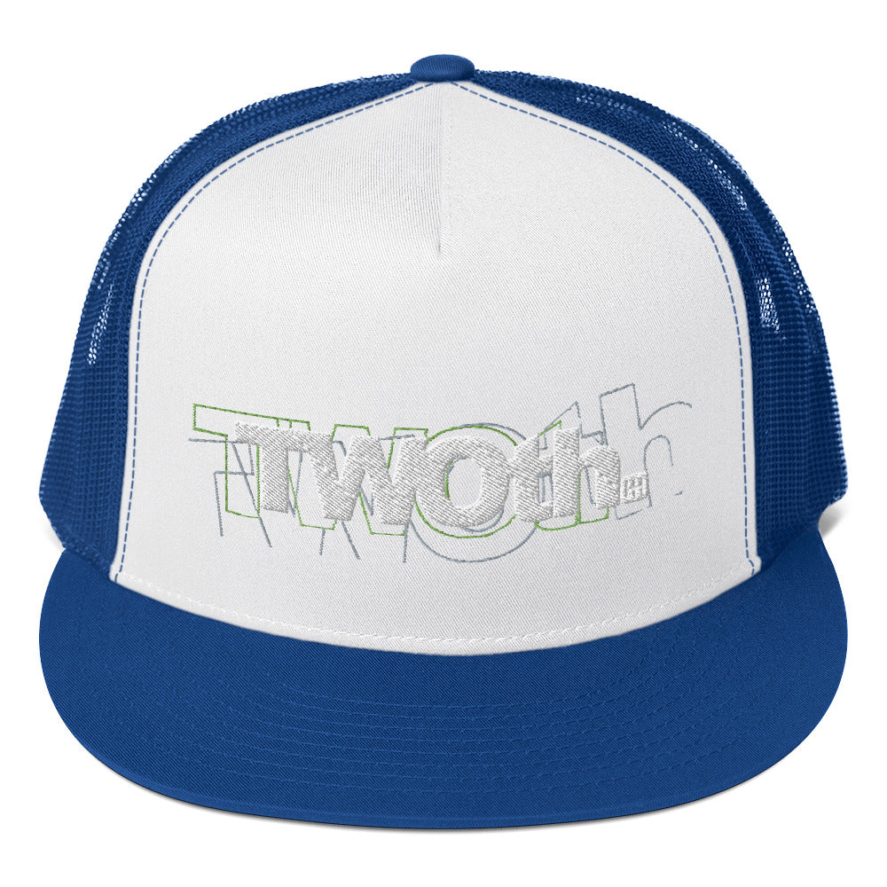 TrackLimits PNK | Flat Trucker Hat