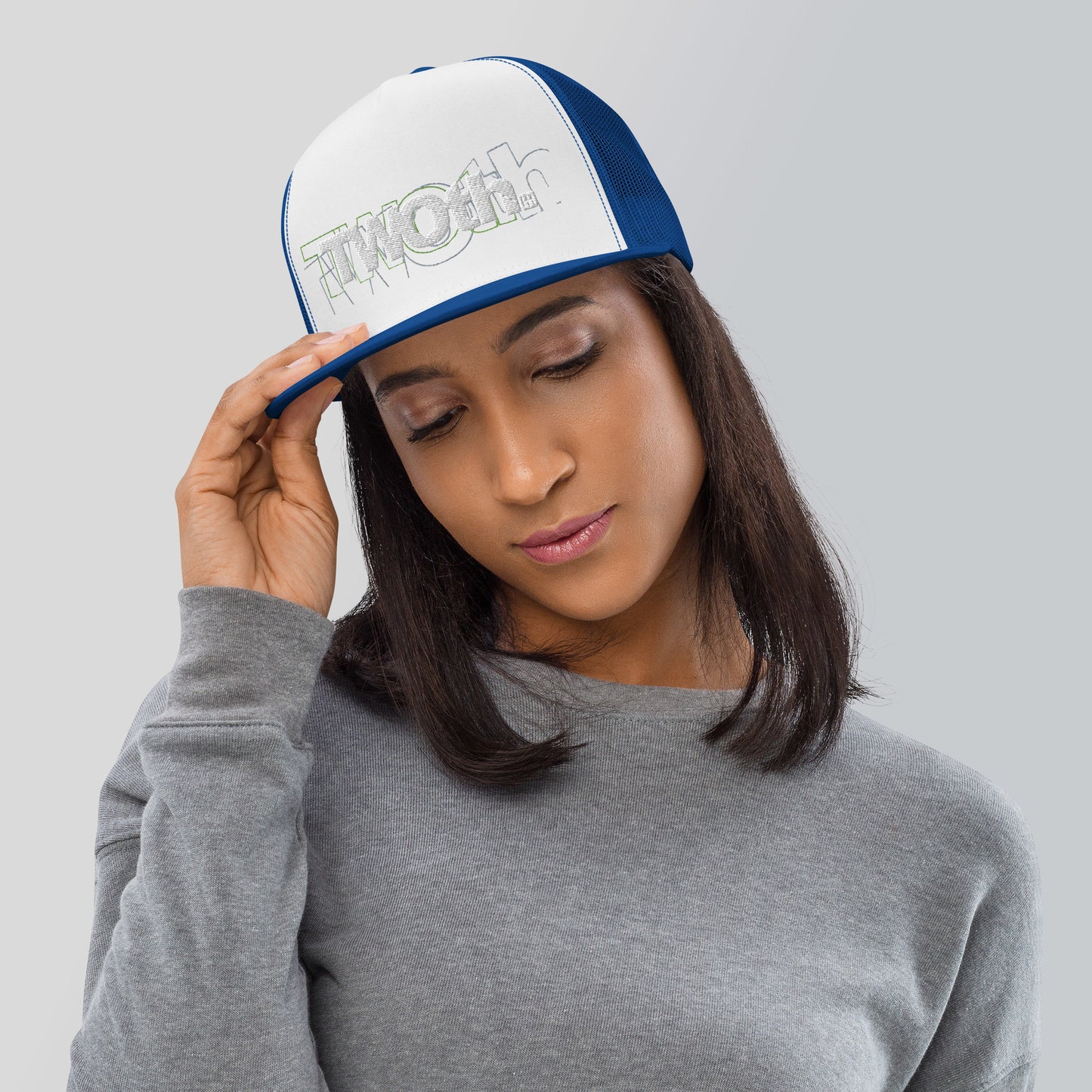 TrackLimits PNK | Flat Trucker Hat