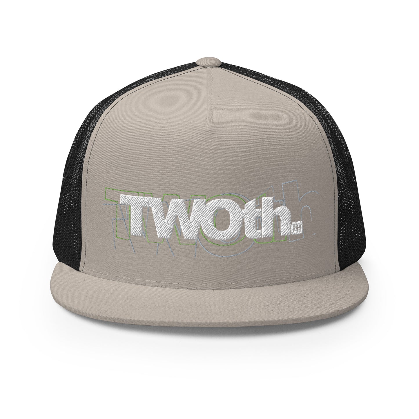 TrackLimits PNK | Flat Trucker Hat