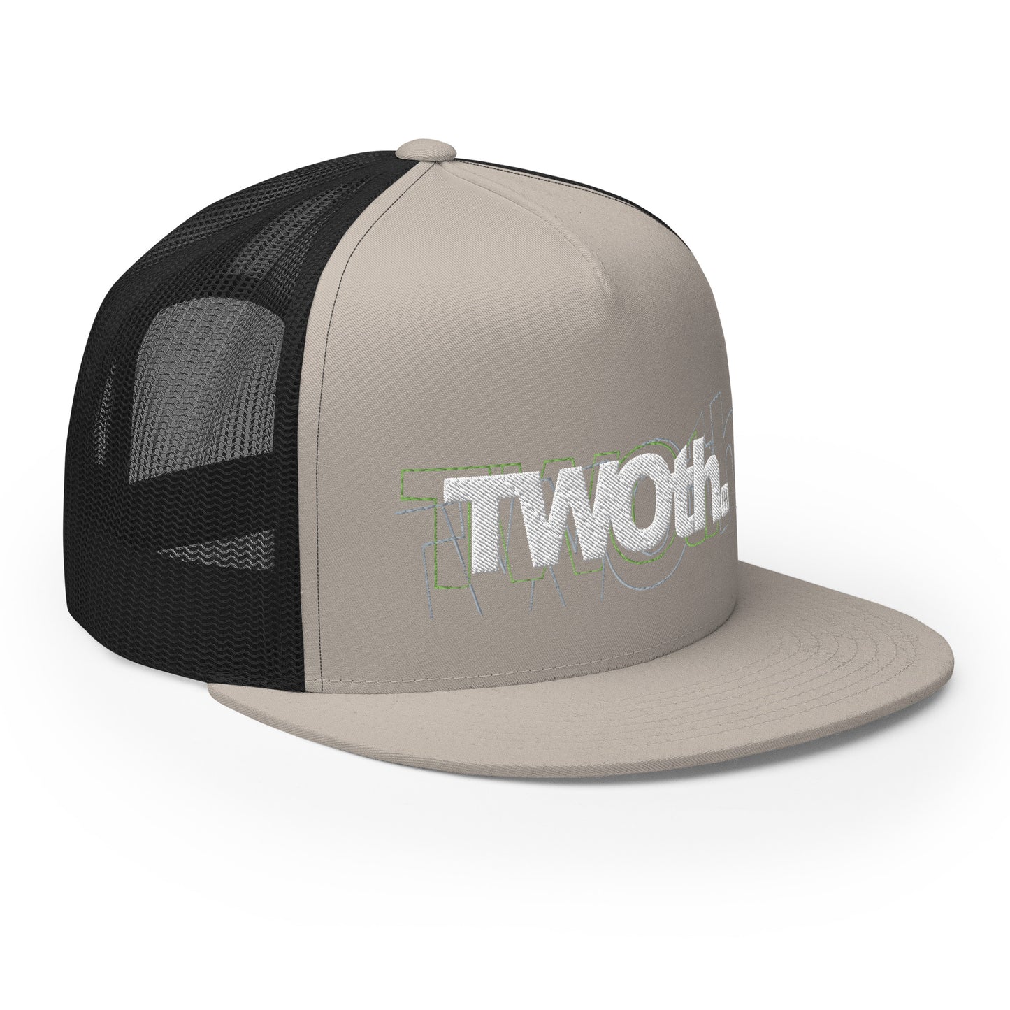 TrackLimits PNK | Flat Trucker Hat