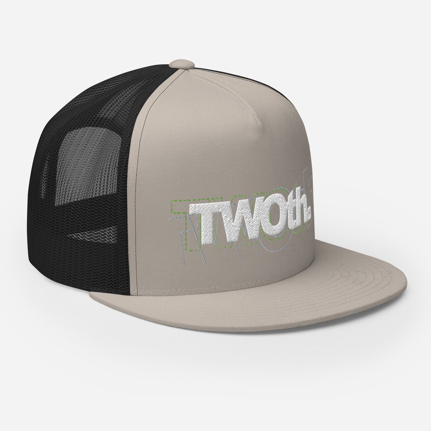 TrackLimits PNK | Flat Trucker Hat