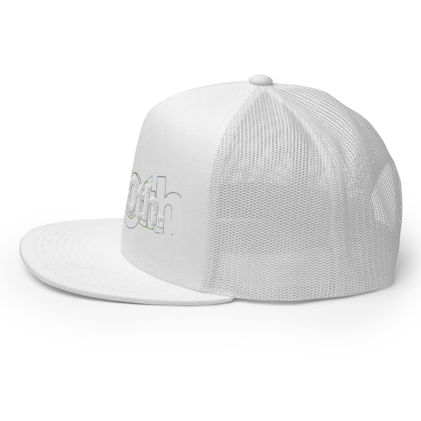 TrackLimits PNK | Flat Trucker Hat
