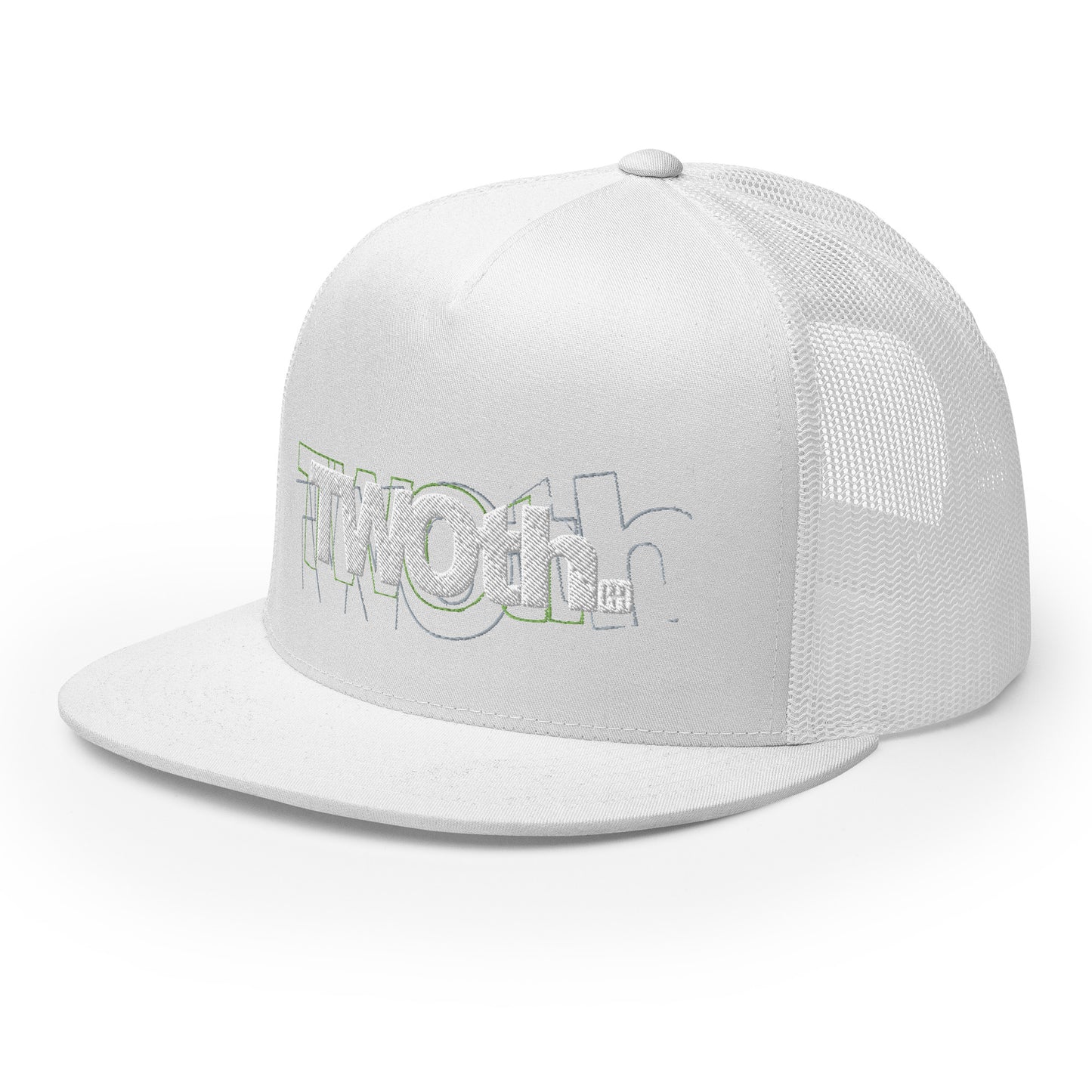 TrackLimits PNK | Flat Trucker Hat