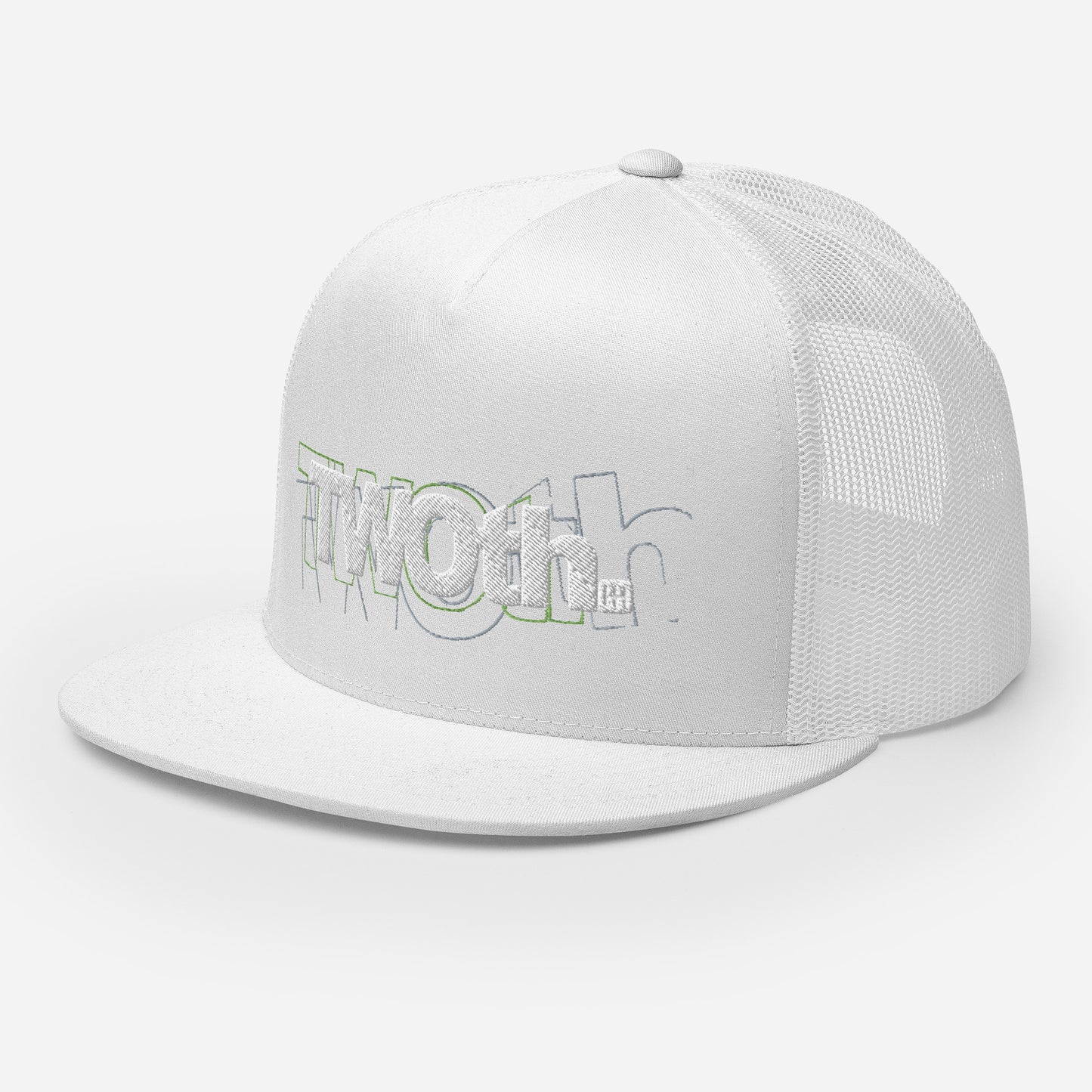 TrackLimits PNK | Flat Trucker Hat