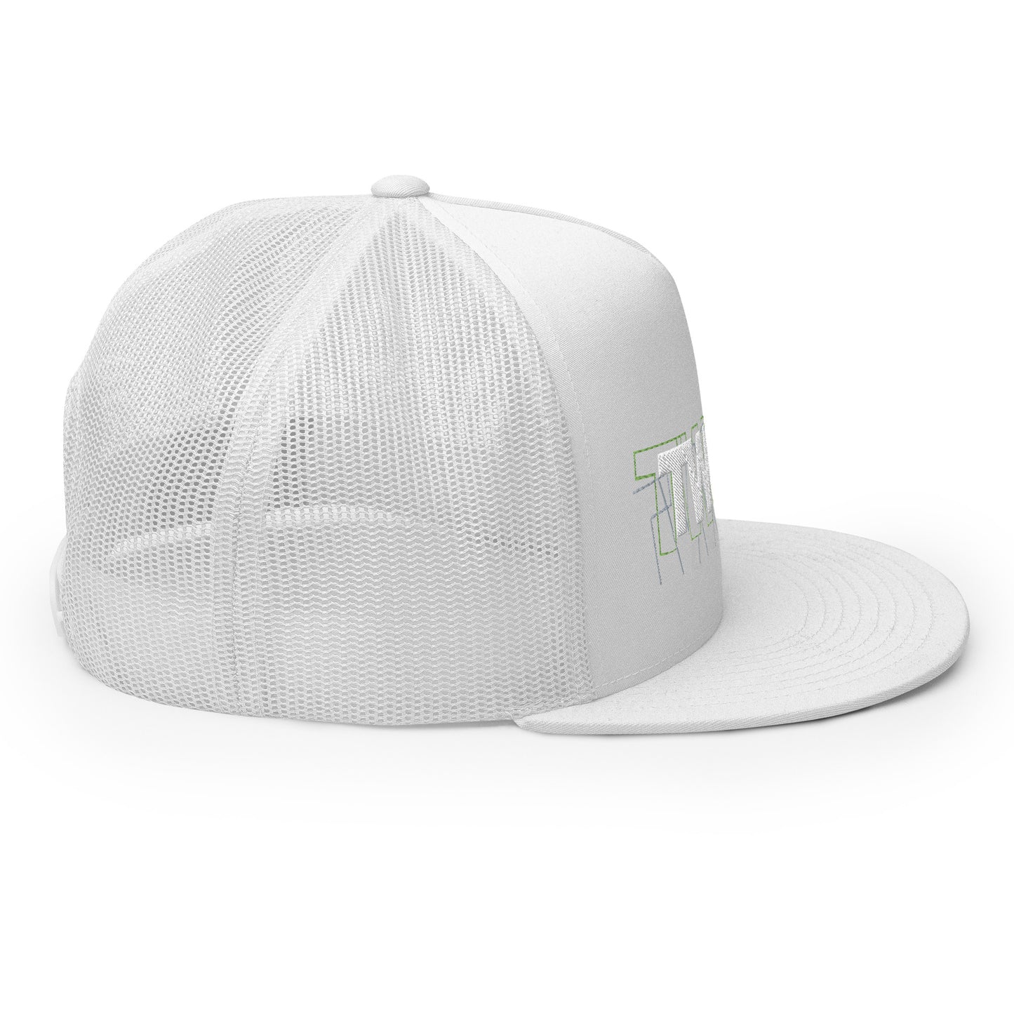 TrackLimits PNK | Flat Trucker Hat