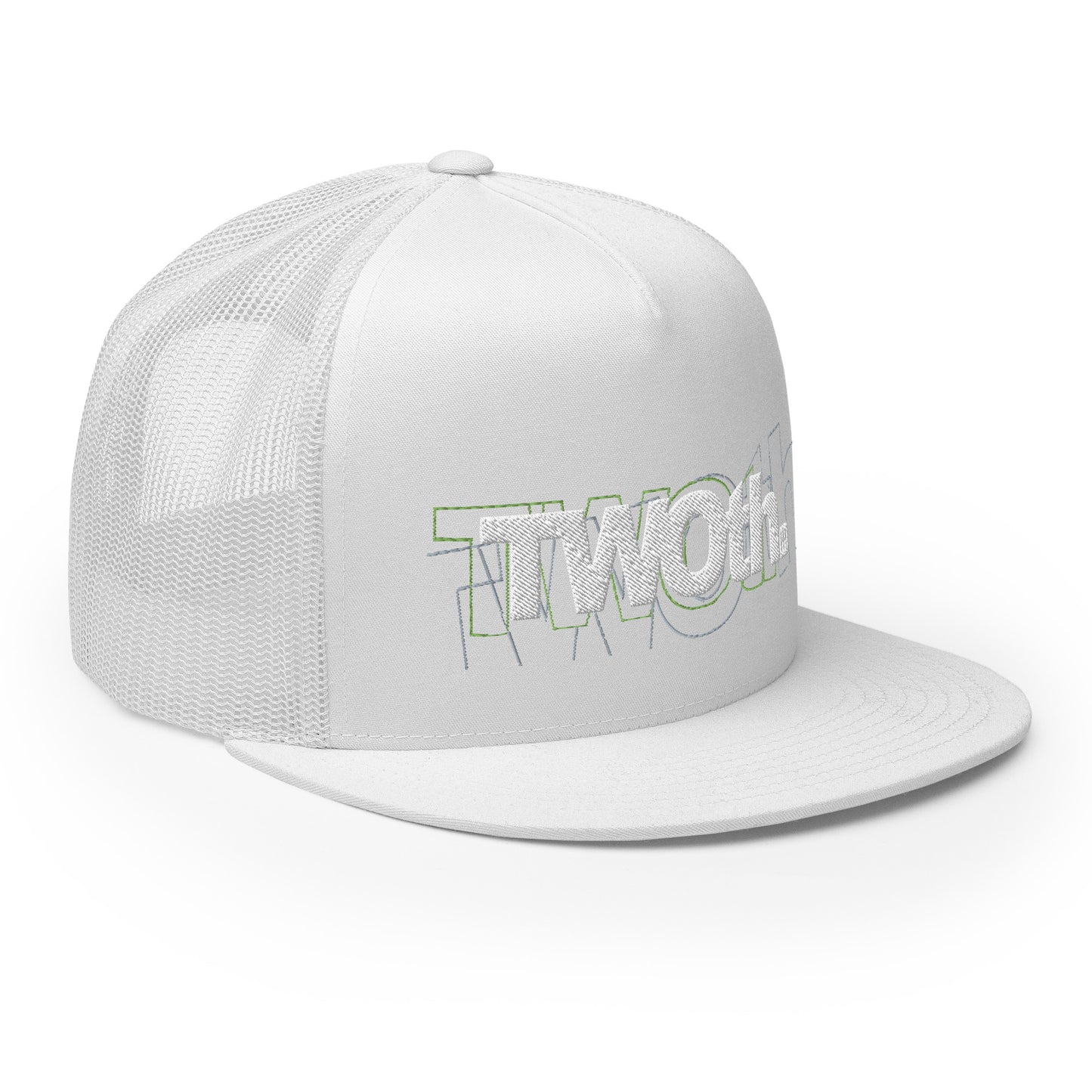 TrackLimits PNK | Flat Trucker Hat