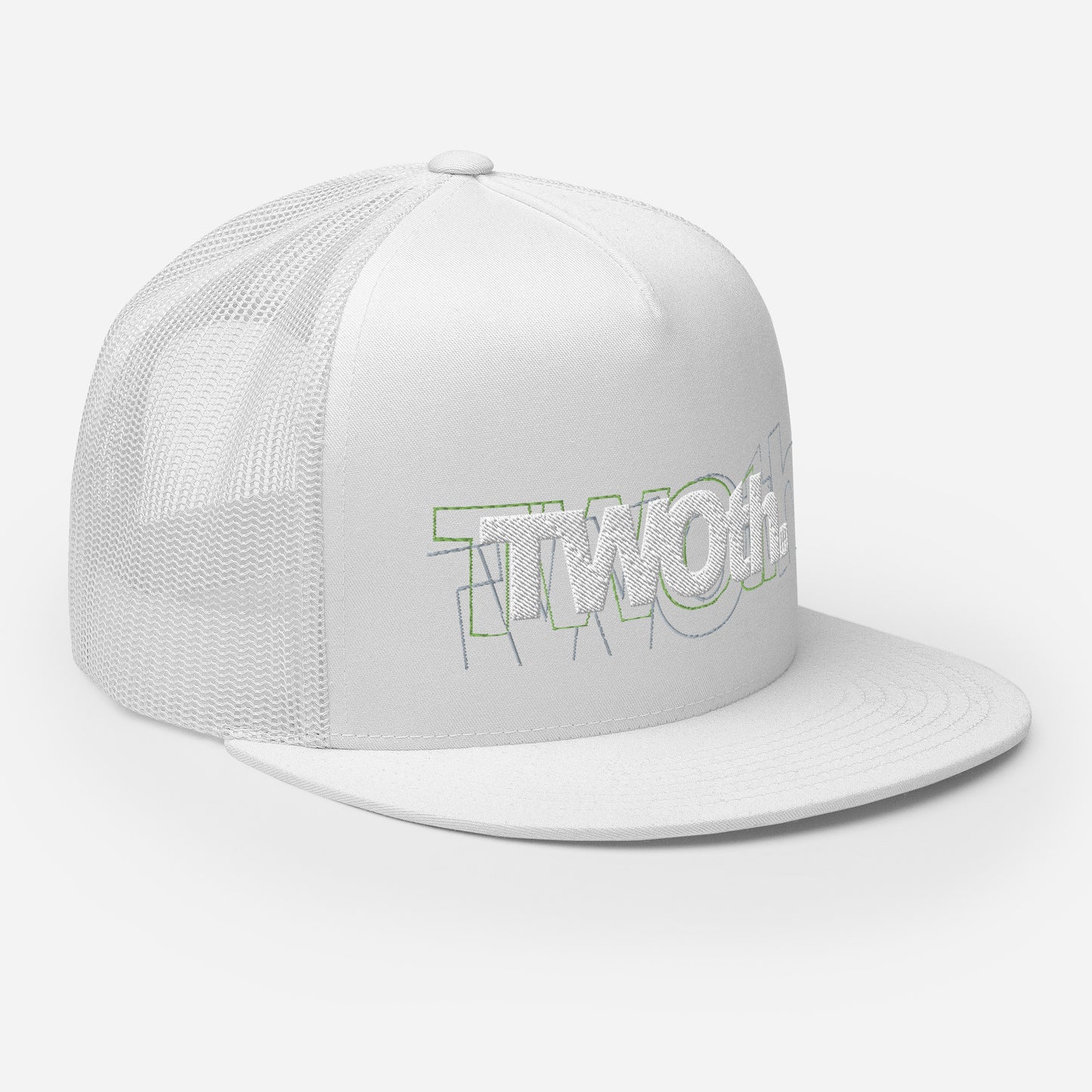 TrackLimits PNK | Flat Trucker Hat