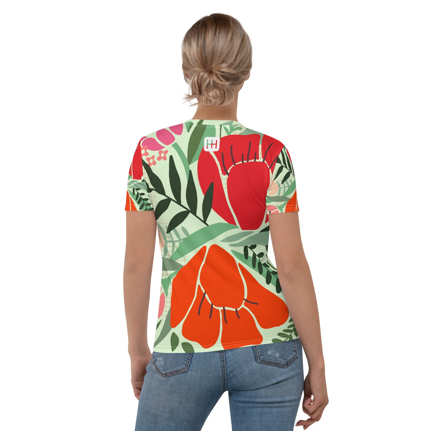 SnowBirds | Womens Floral Tee