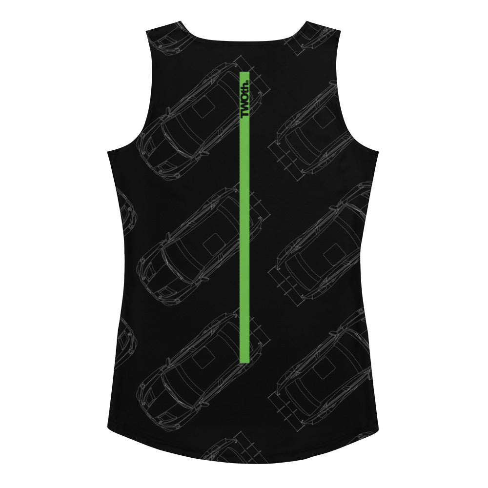 OnTheLine GRN | TCR gen2 Sublimation Tank Top
