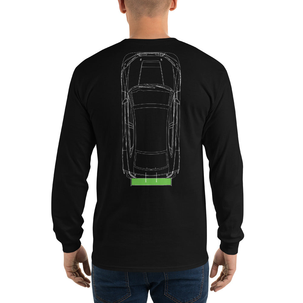 OnTheLine GRN TCRg1 | Mens Long Sleeve Shirt
