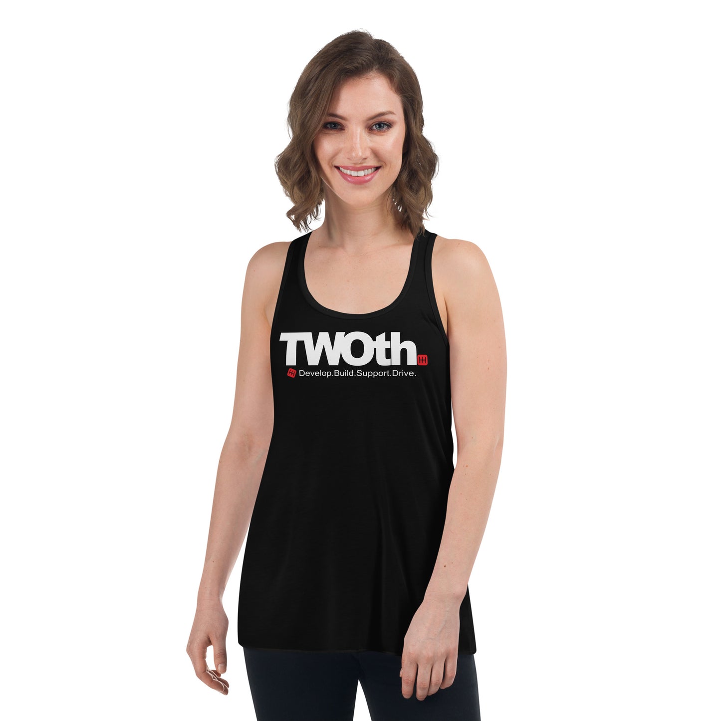 TWOth DBSD | Women's Flowy Racerback Tank
