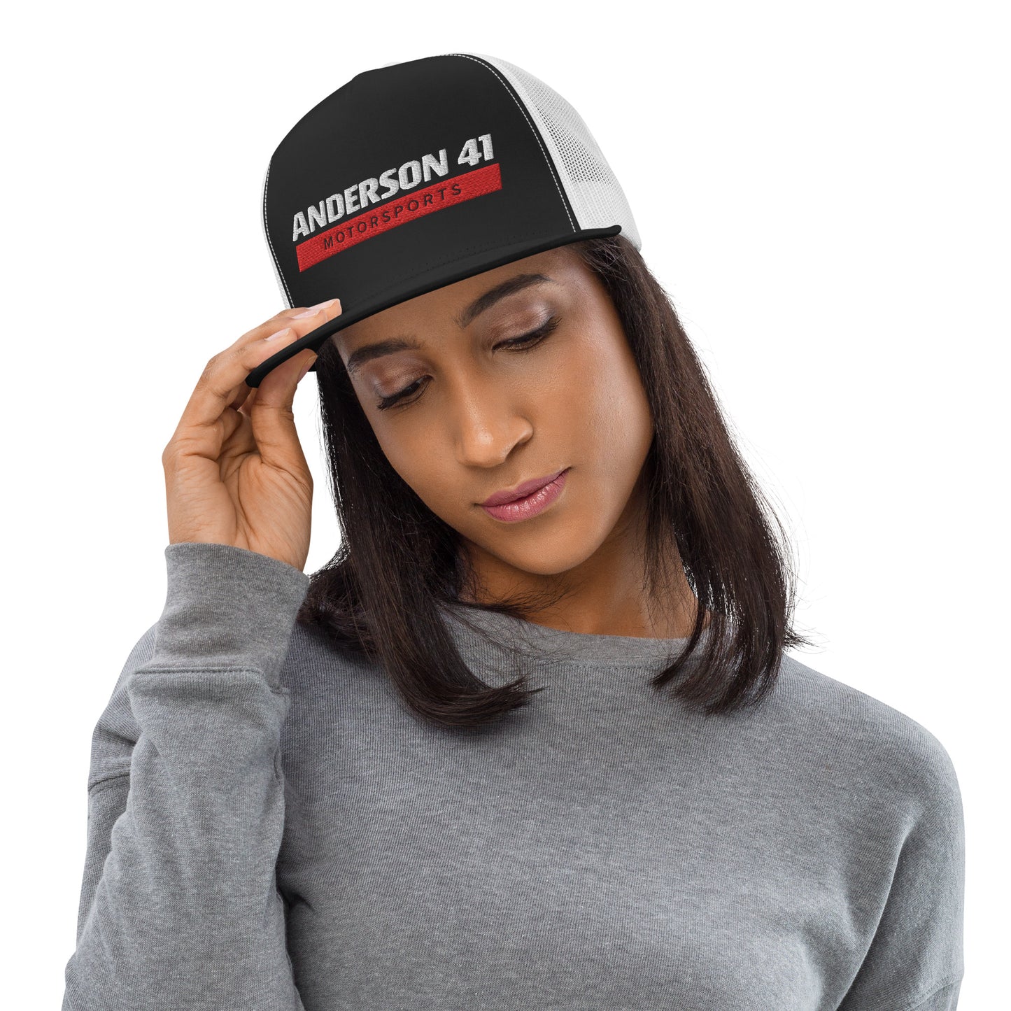 Anderson41 Motorsports | Flat Trucker Hat